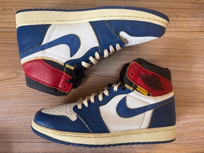 UNION × Nike Air Jordan 1 Retro High OG NRG "Storm Blue/Varsity Red"