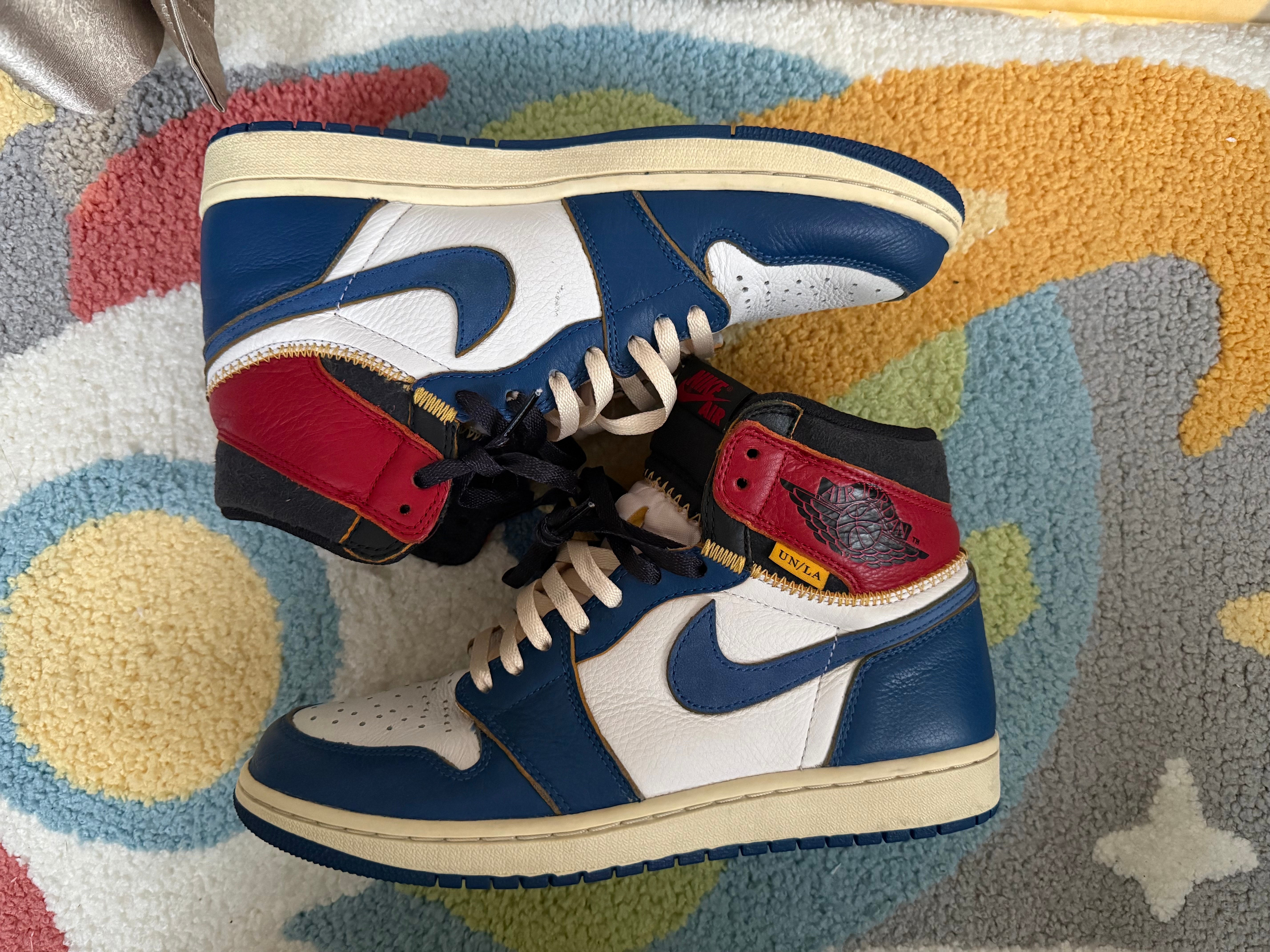 UNION × Nike Air Jordan 1 Retro High OG NRG "Storm Blue/Varsity Red"