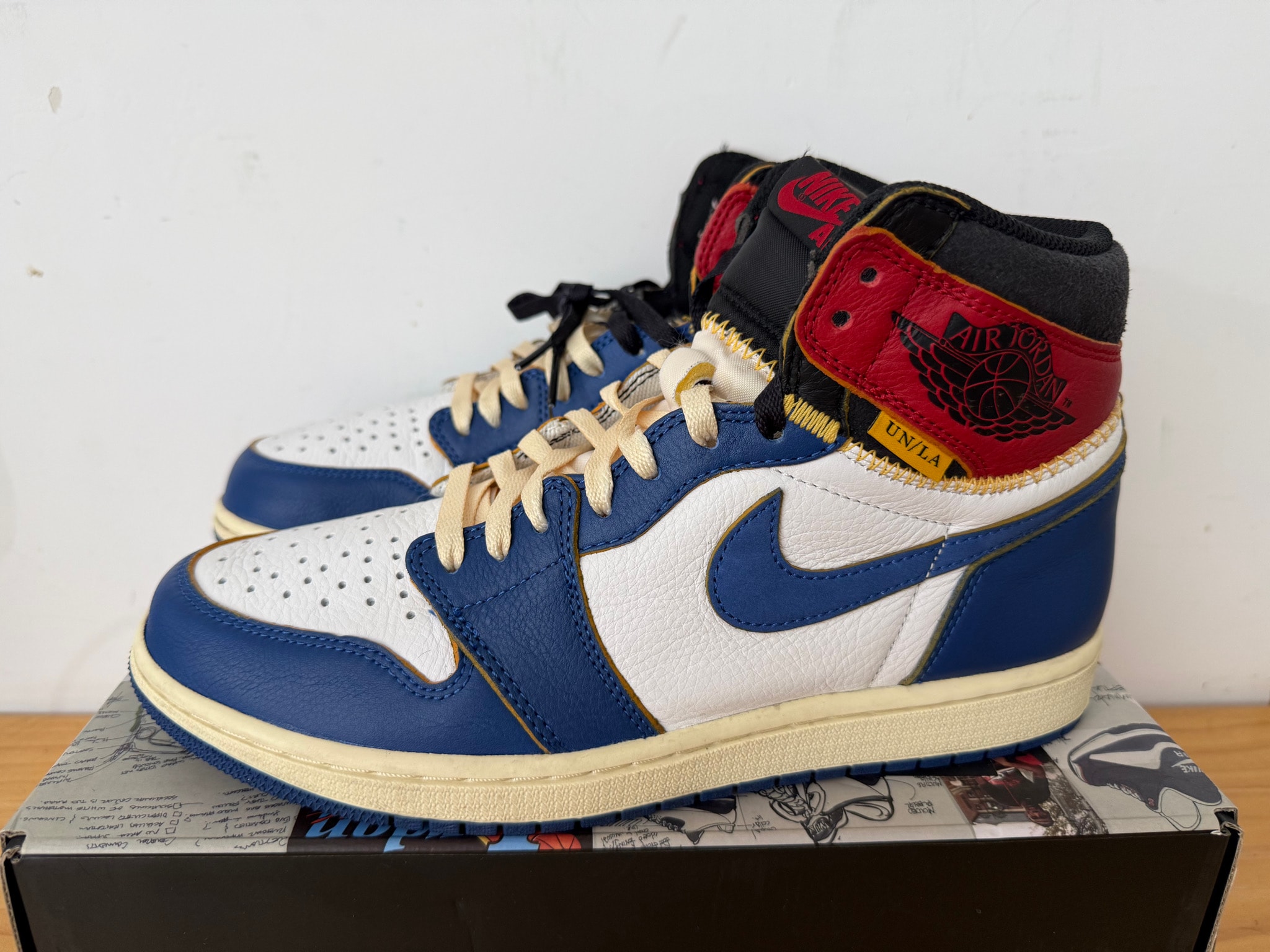 UNION × Nike Air Jordan 1 Retro High OG NRG "Storm Blue/Varsity Red"