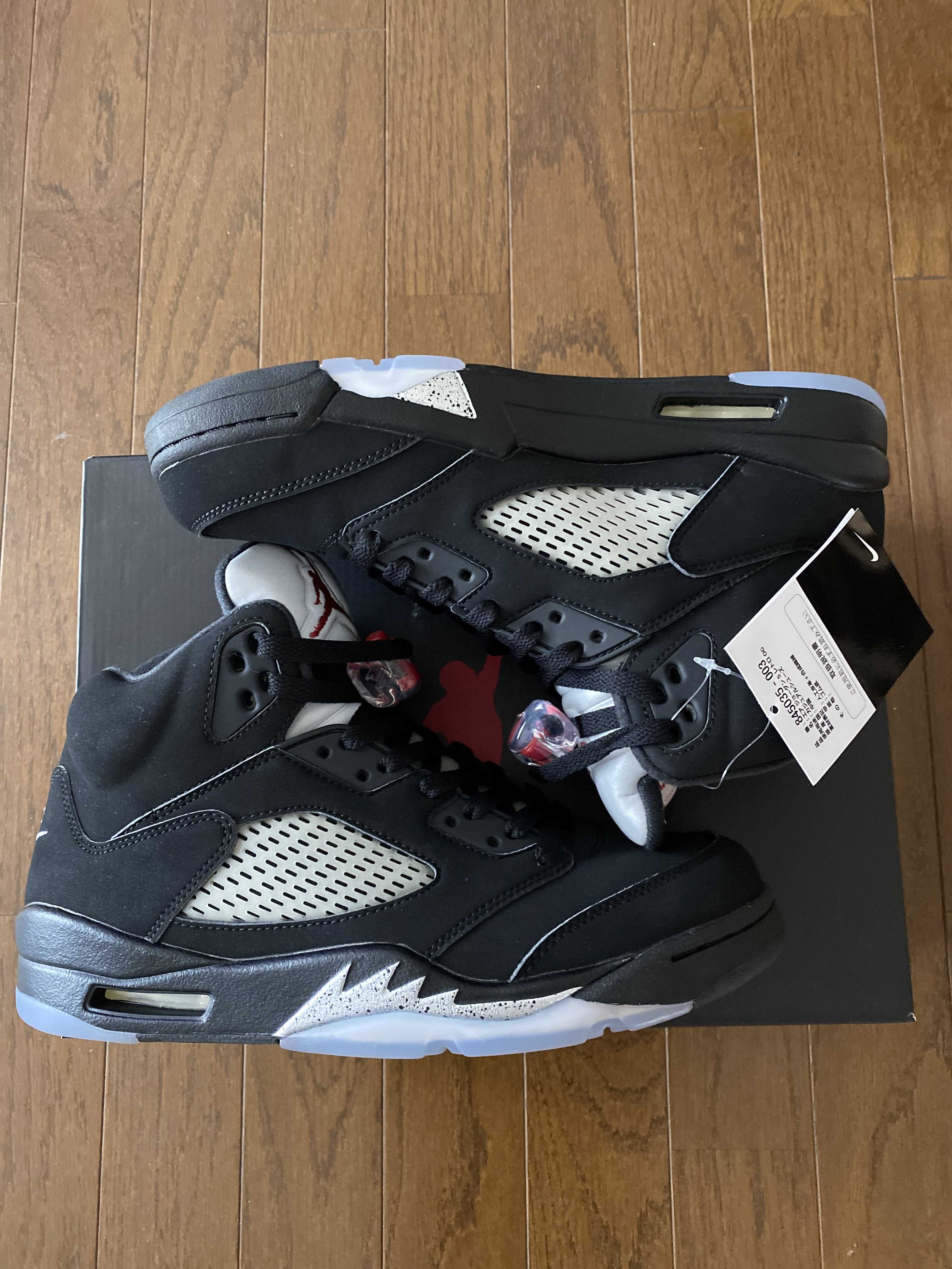 Nike Air Jordan 5 Retro OG "Black/Fire Red/Metallic Silver/White" (2016)