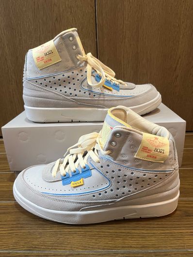 UNION × Nike Air Jordan 2 "Grey Fog"