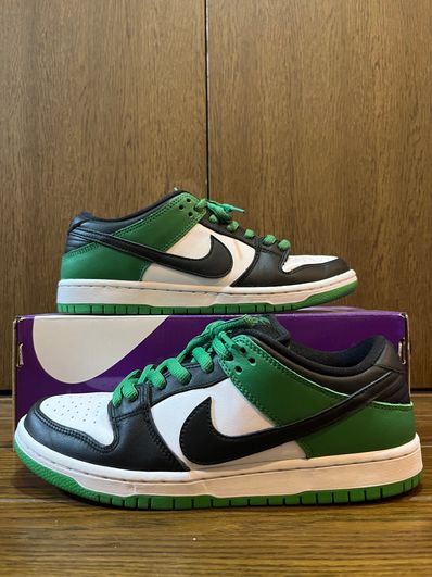 Nike SB Dunk Low Pro "Black and Classic Green"