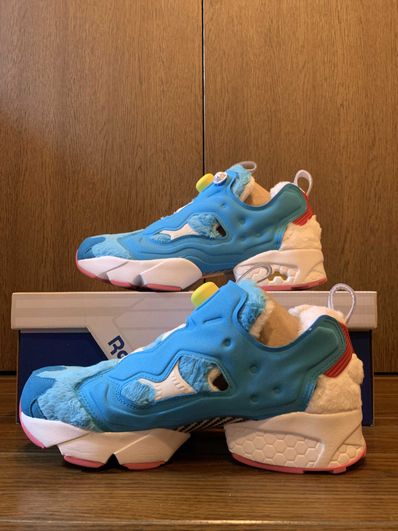 DORAEMON × atmos × REEBOK INSTAPUMP FURY OG "BLUE"
