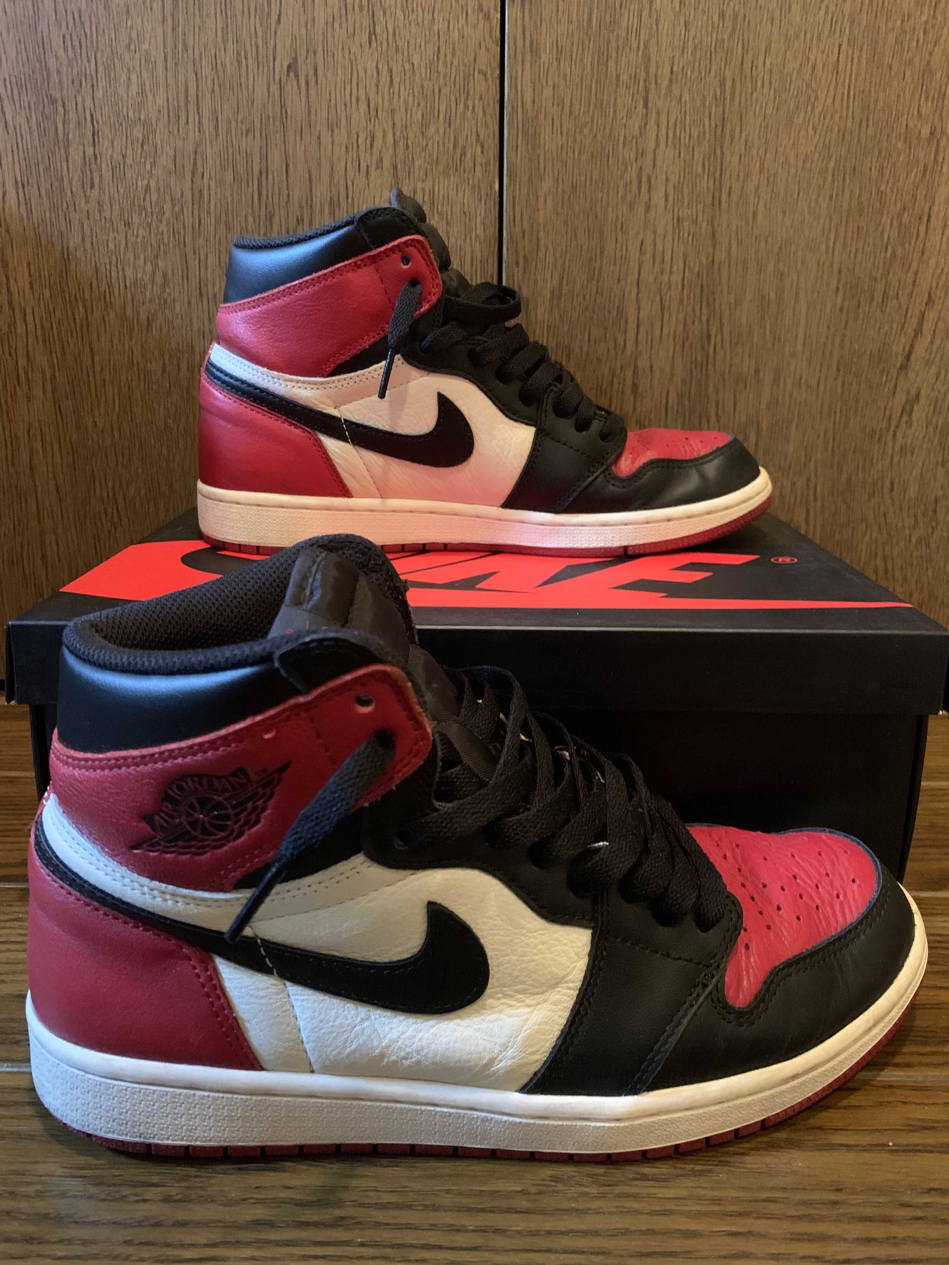 Nike Air Jordan 1 Retro High OG "Bred Toe"
