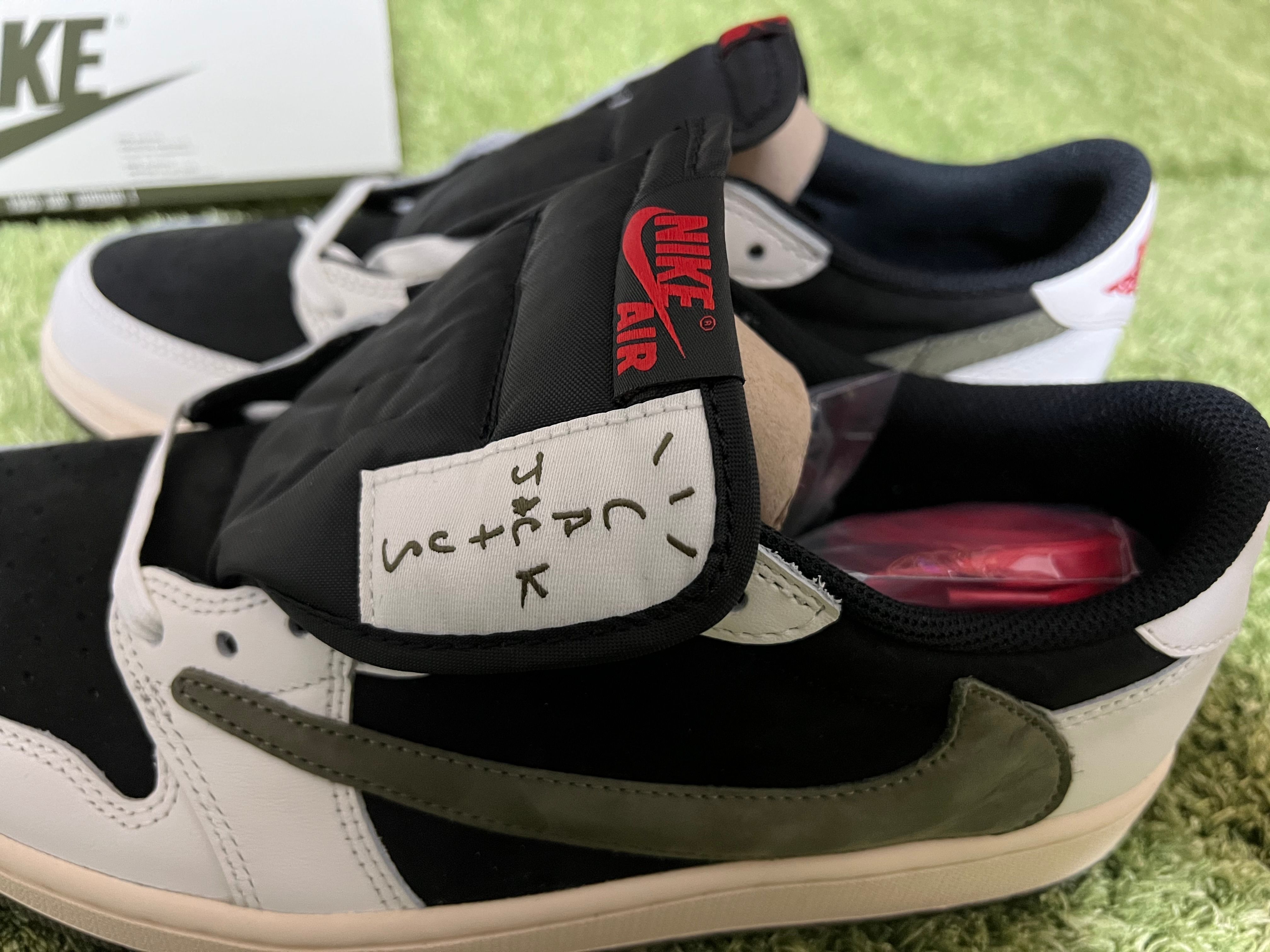 Travis Scott × Nike Women's Air Jordan 1 Low OG "Medium Olive"
