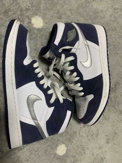 Nike Air Jordan 1 High OG CO.JP "White/Midnight Navy" (2020)(ブリーフケースなし)