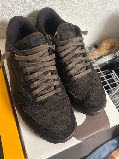 Travis Scott × Nike Air Jordan 1 Low OG SP "Velvet Brown and Dark Mocha"