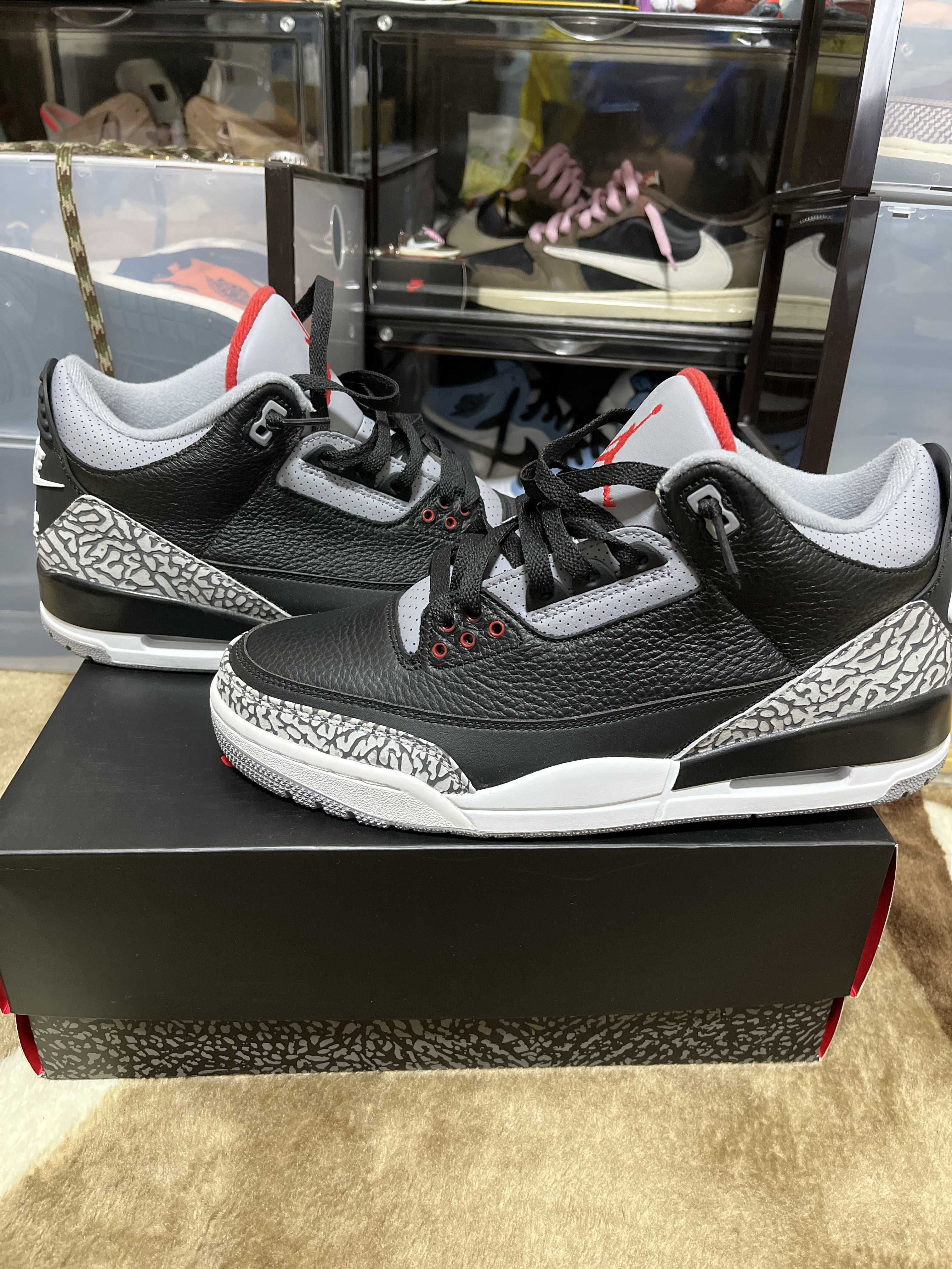 Nike Air Jordan 3 Retro OG "Black Cement" (2018)