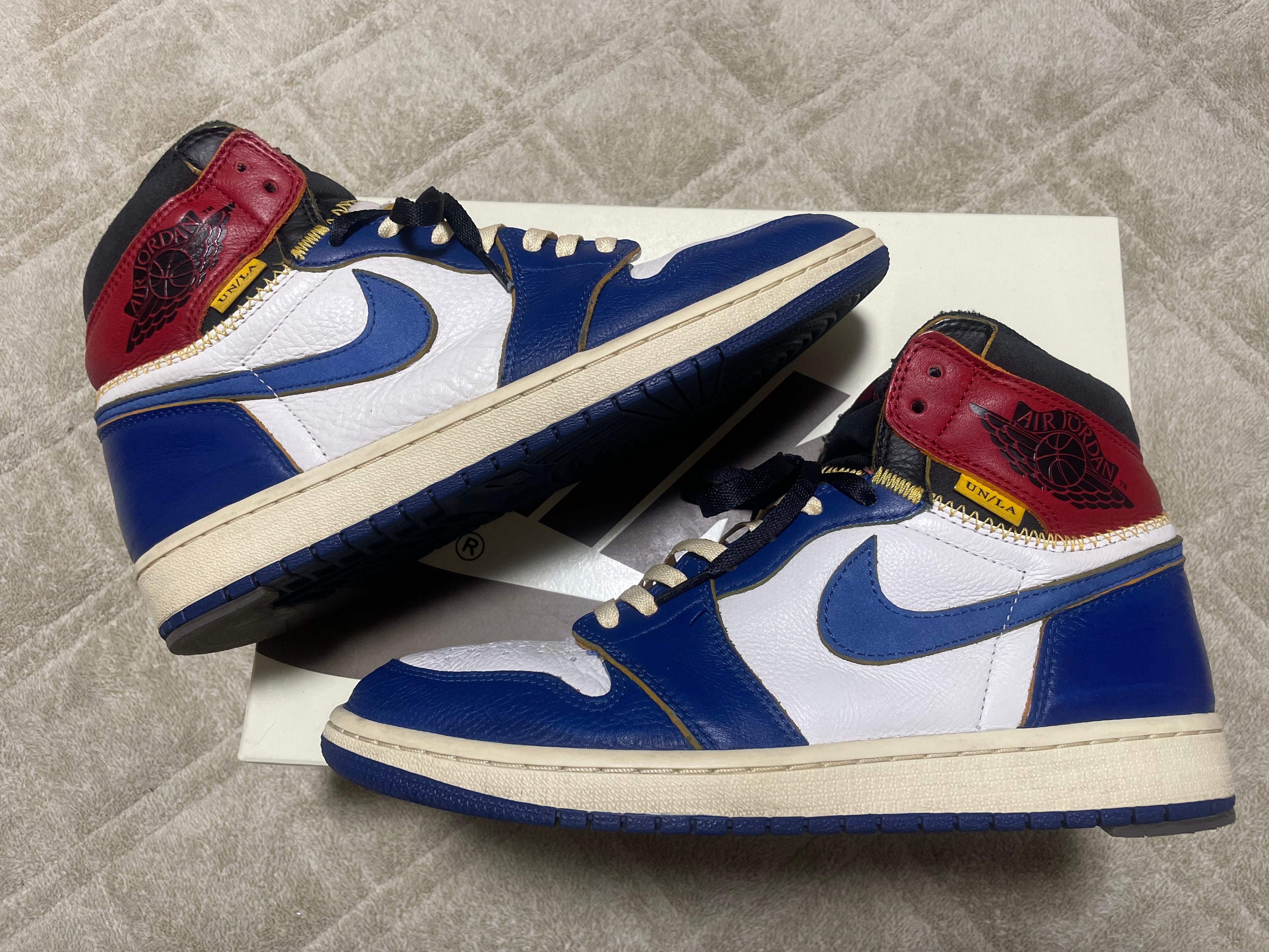 UNION × Nike Air Jordan 1 Retro High OG NRG "Storm Blue/Varsity Red"