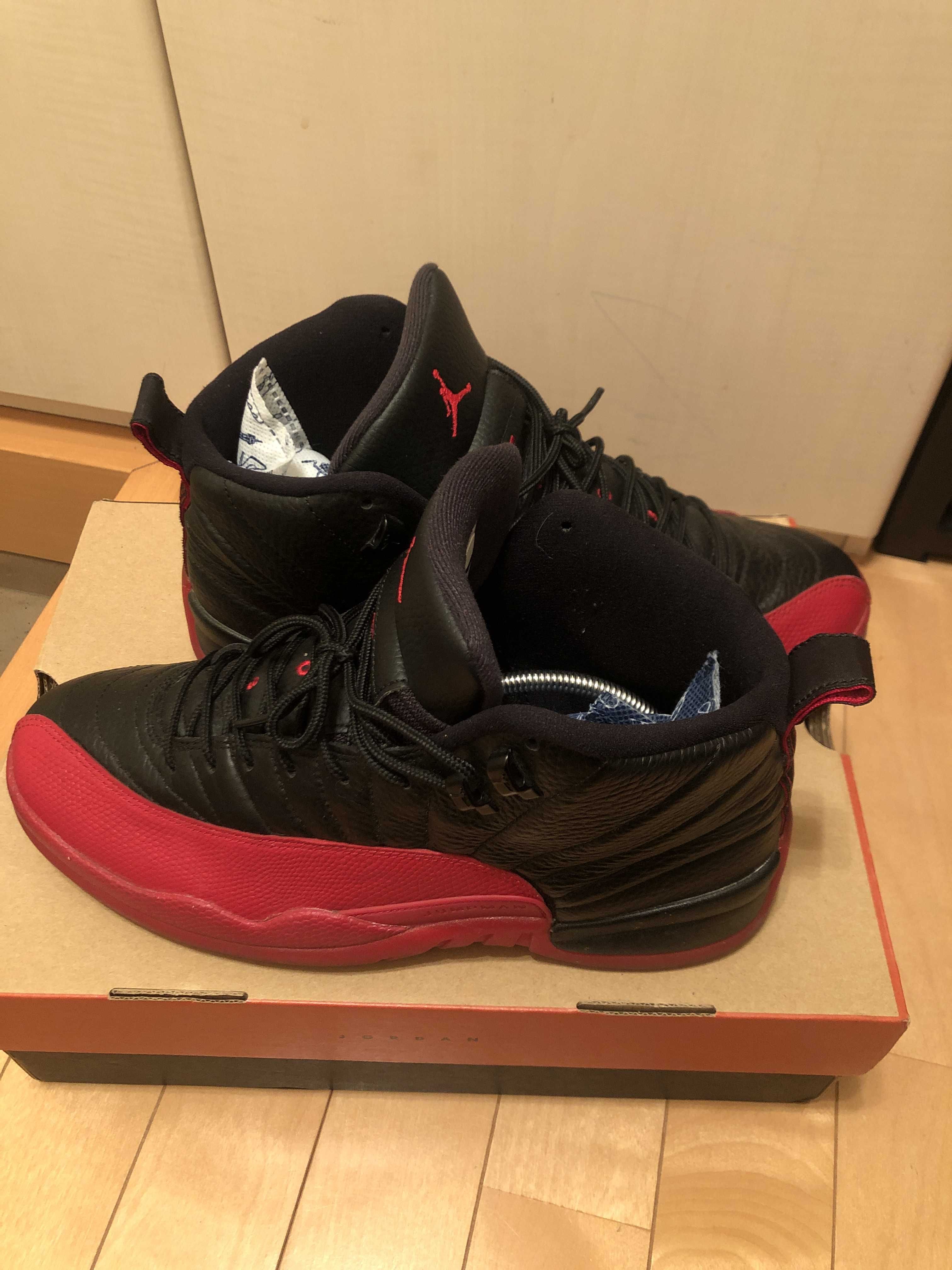 Nike Air Jordan 12 Retro "Flu Game/Black/Versity Red" (2016)