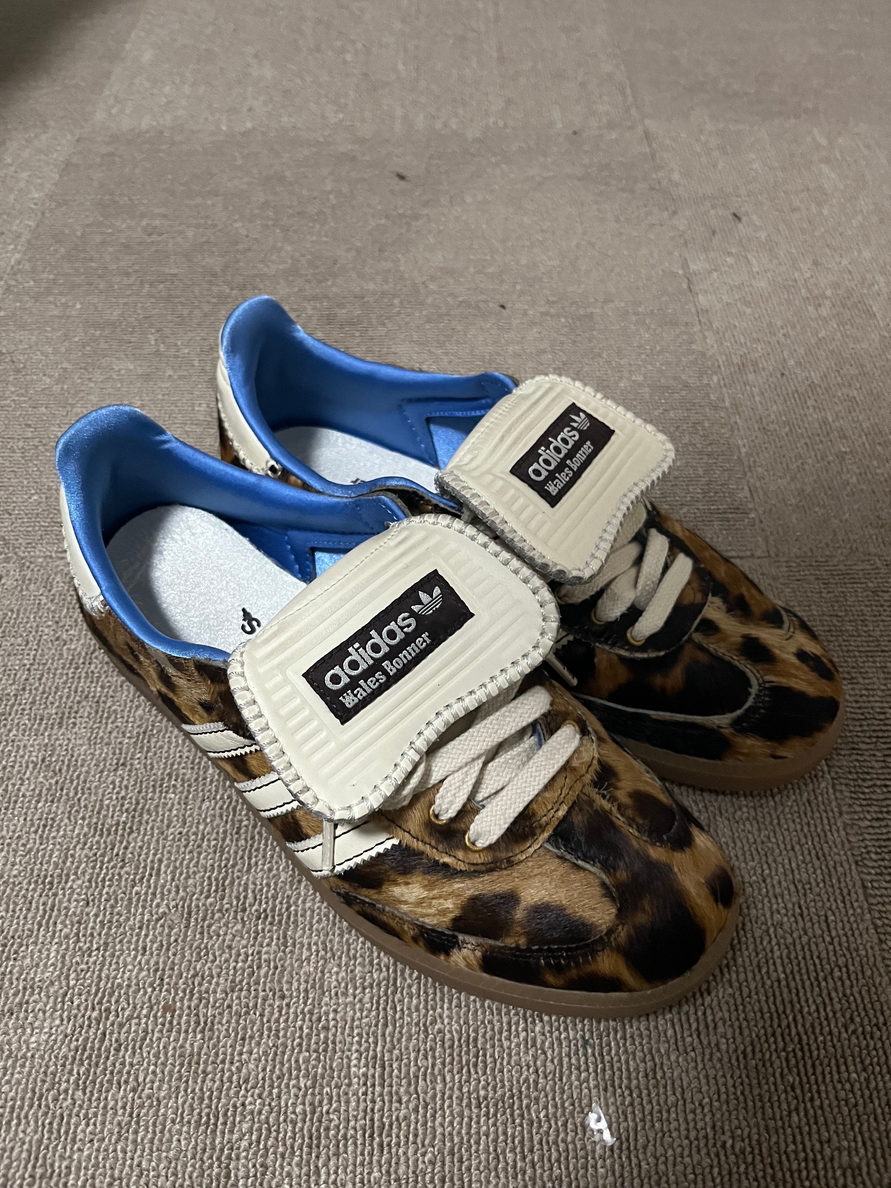 Wales Bonner × adidas Samba Pony Leo Low "Dark Brown/Cream White"