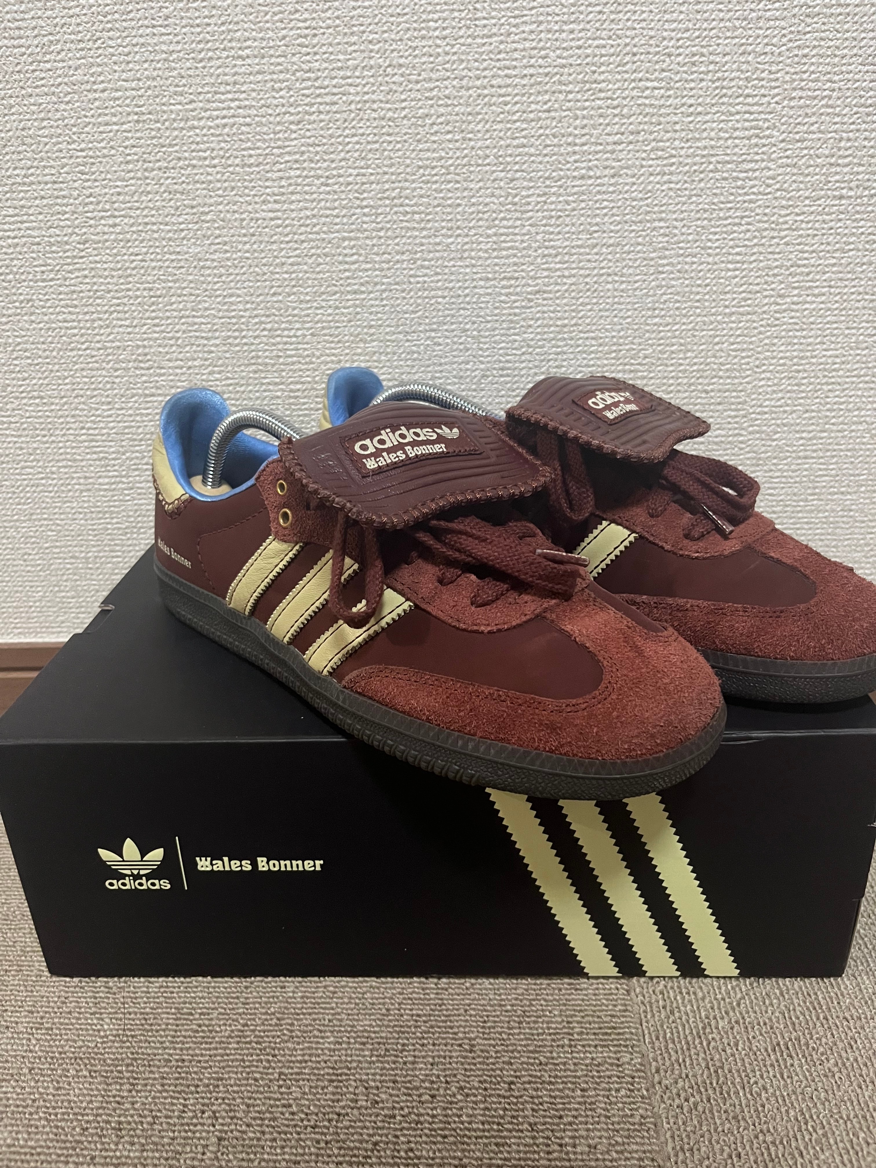 ウェールズ・ボナー × アディダス サンバ ナイロン フォックスブラウン27cm adidas Wales Bonner x Samba Nylon Fox Brown for Sale