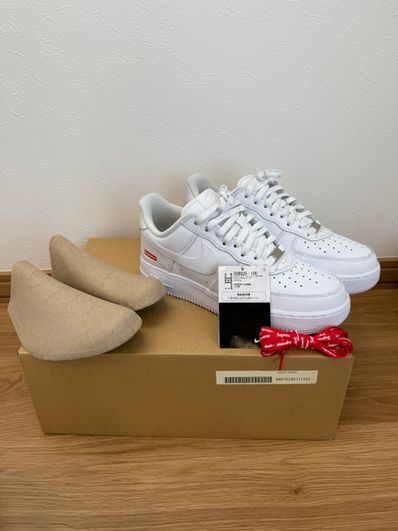 Supreme × Nike Air Force 1 Low "White"
