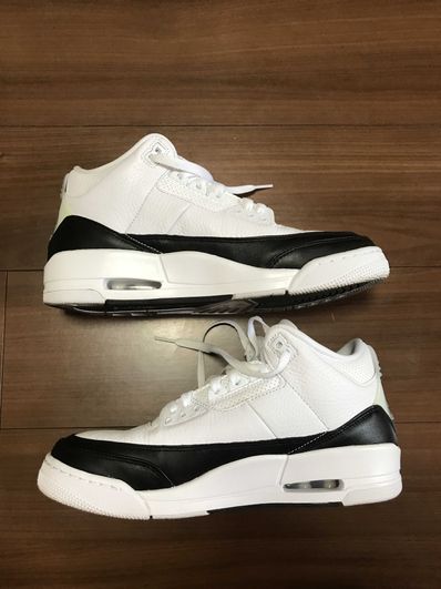 Fragment × Nike Air Jordan 3 "White/Black"