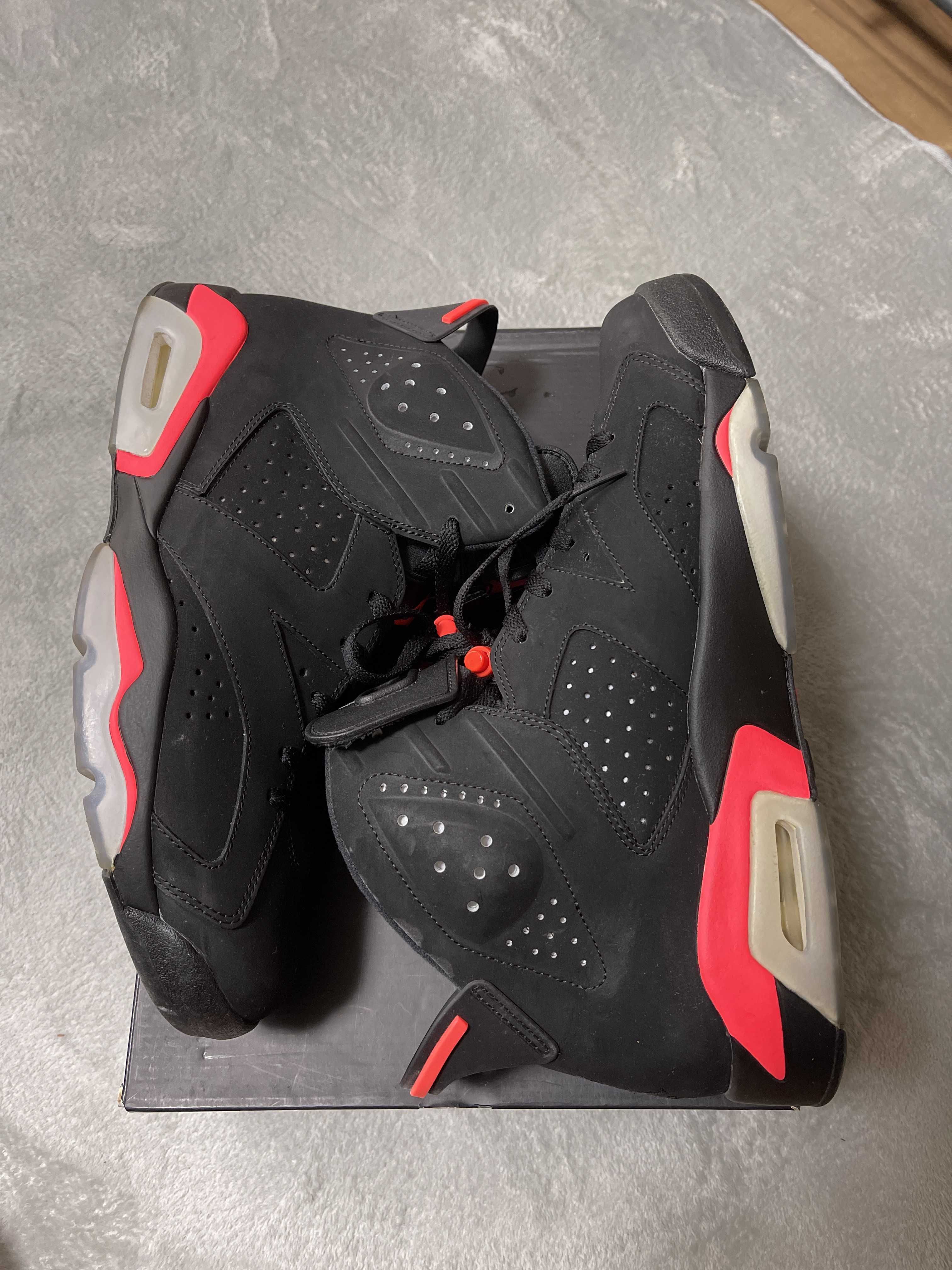 NIKE AIR JORDAN 6 RETRO "INFRARED BLACK" (2014)