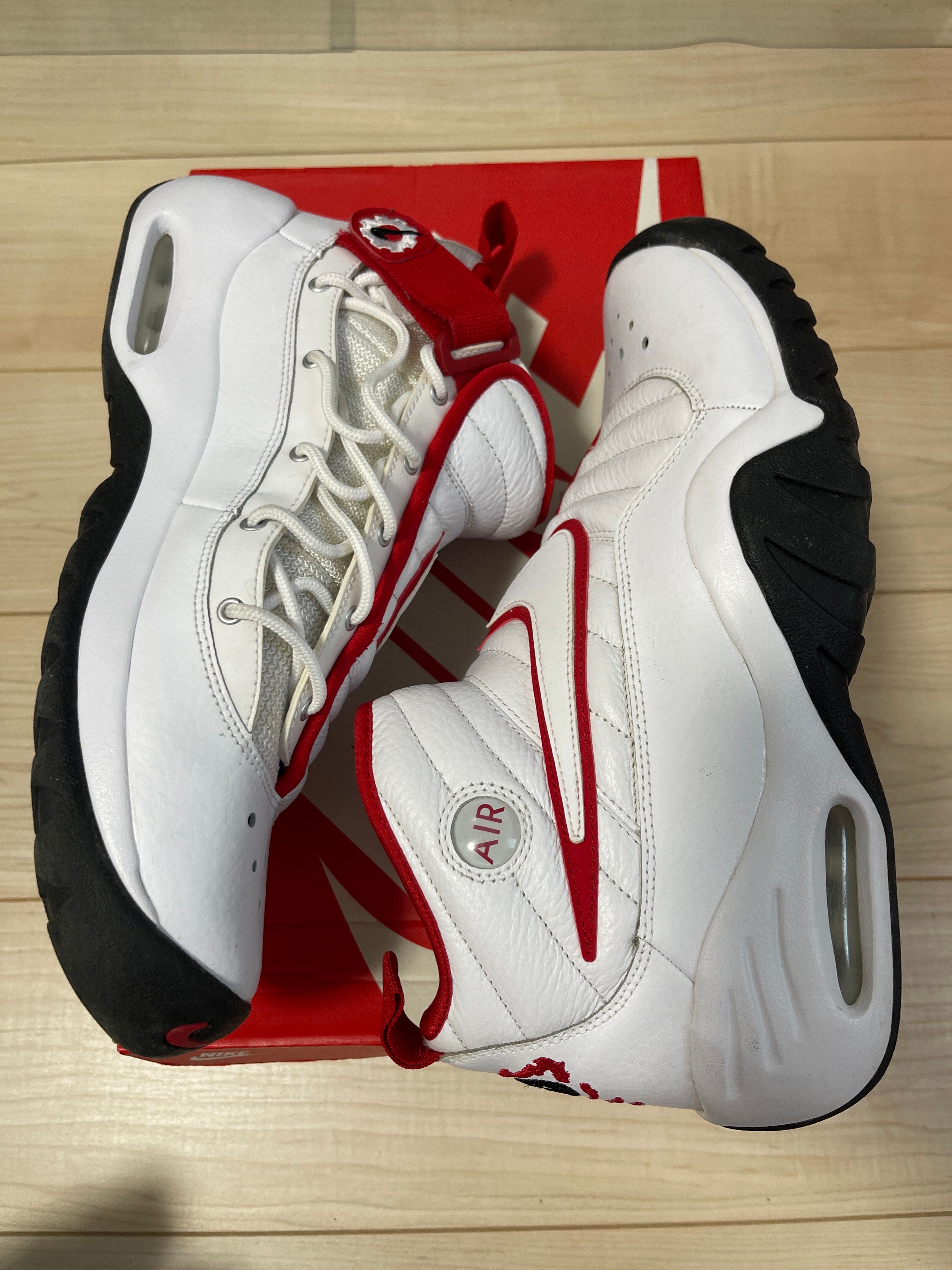 未使用品　ナイキ エア シェイク インデストラクト ホワイト レッド28.5cm 楽天市場】NIKE AIR SHAKE NDESTRUKT wht/wht-red-blk 【ナイキ