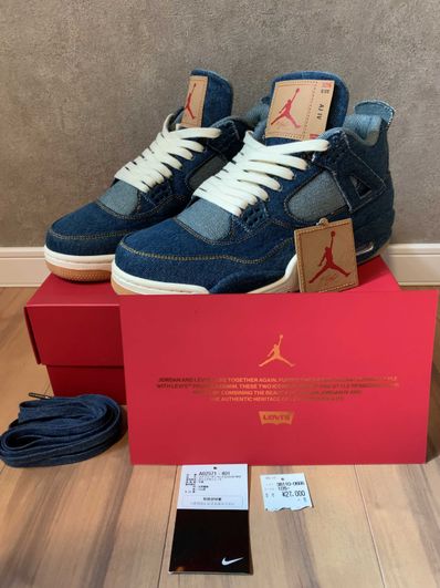 Nike × Levi's Air Jordan 4 "Denim"(タグ:LEVIS®)