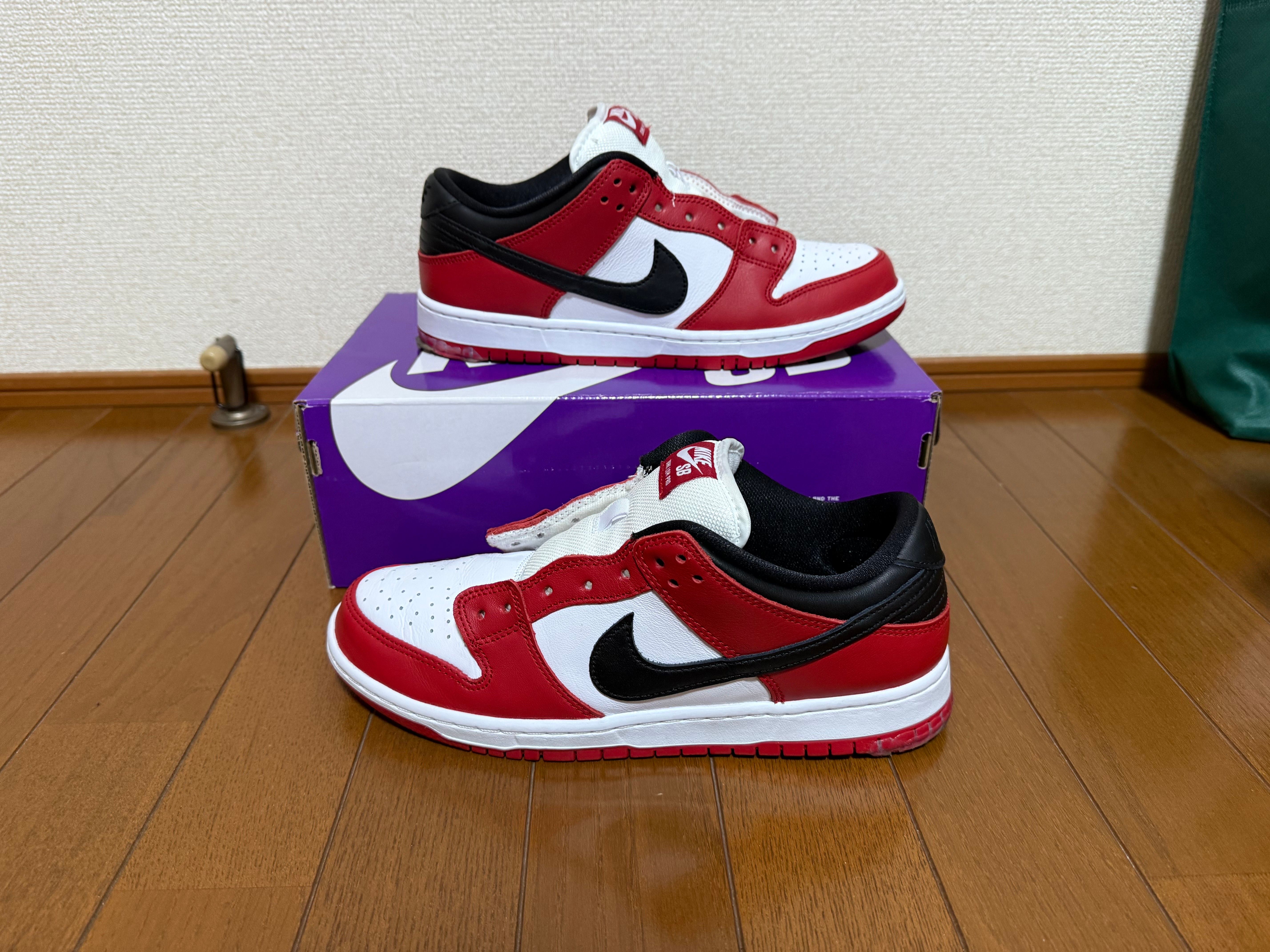 Nike SB Dunk Low Pro "J-Pack Chicago/Varsity Red and White"