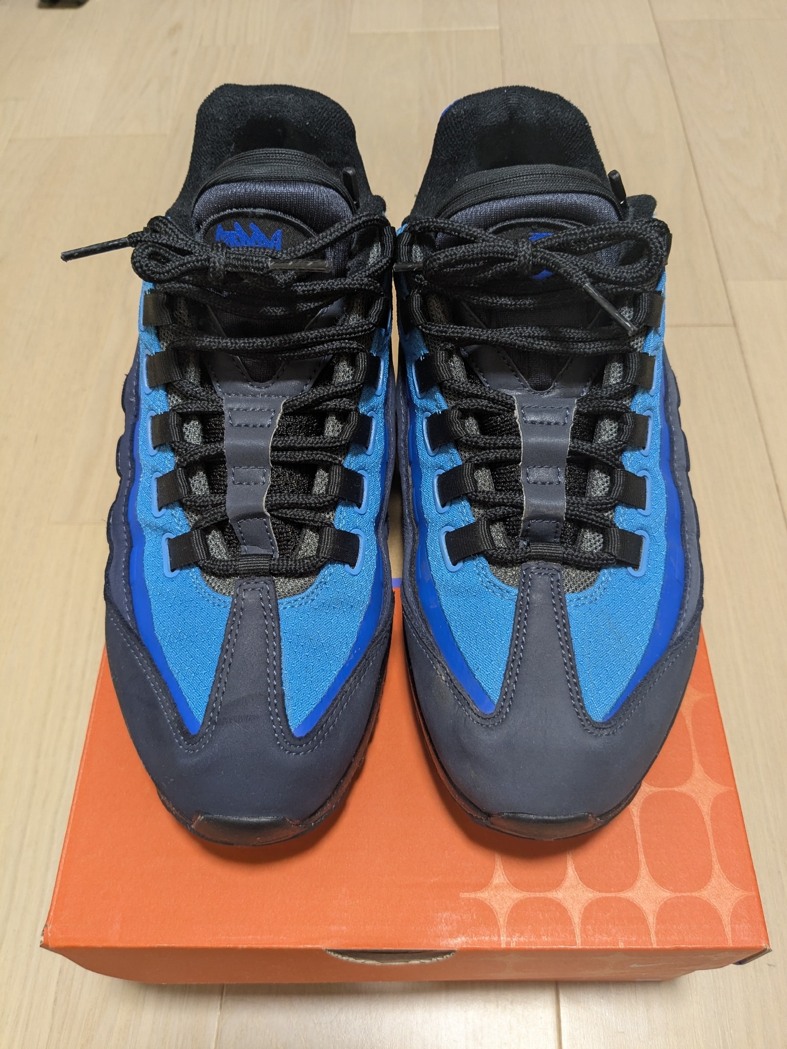 Stash × Nike Air Max 95 "Black and Harbor Blue" (2024)