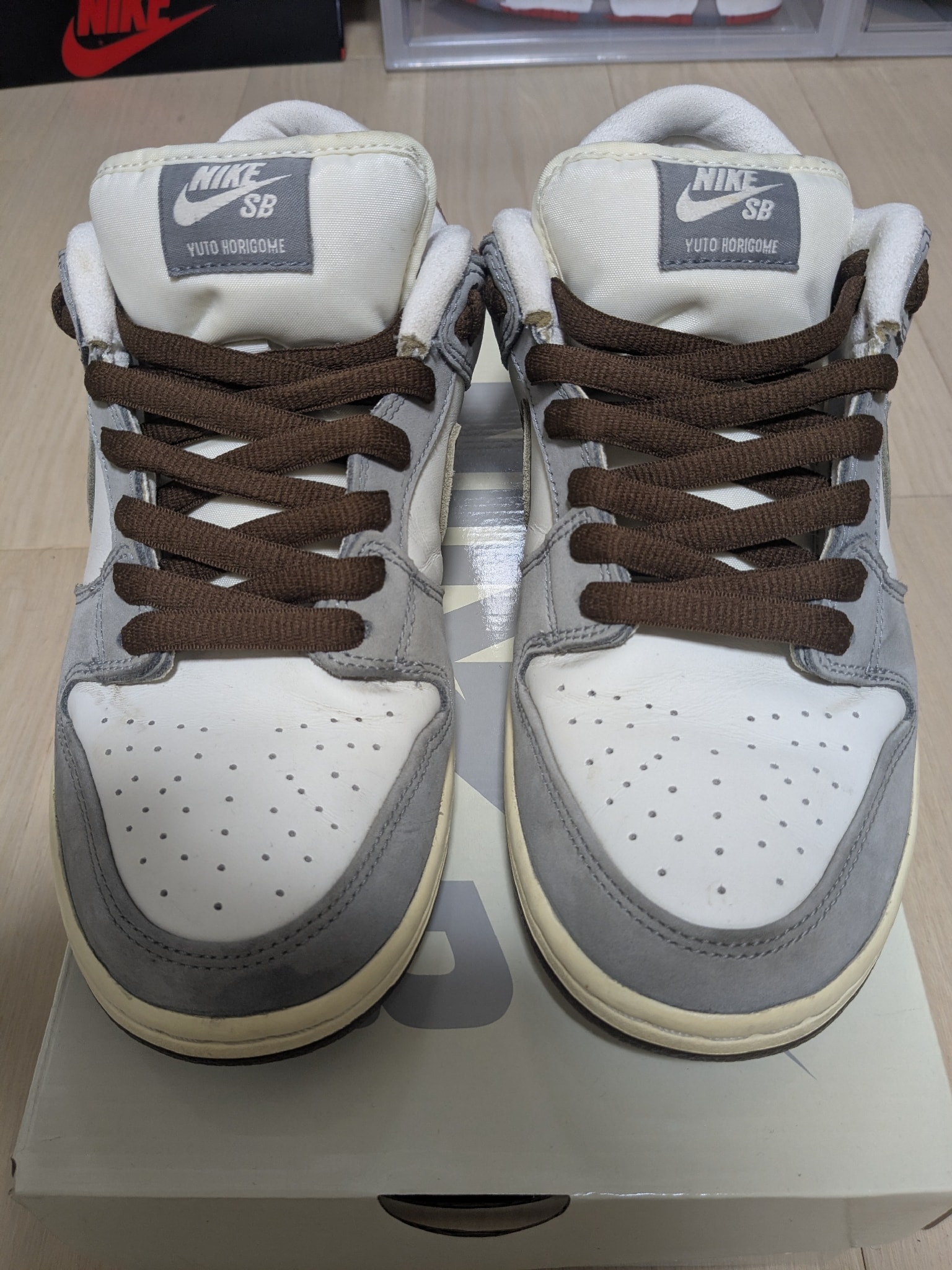 堀米 雄斗(Yuto Horigome) × Nike SB Dunk Low Pro QS "Wolf Grey"