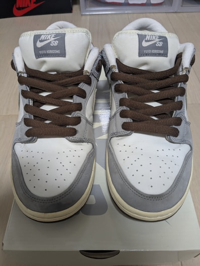 堀米 雄斗(Yuto Horigome) × Nike SB Dunk Low Pro QS "Wolf Grey"