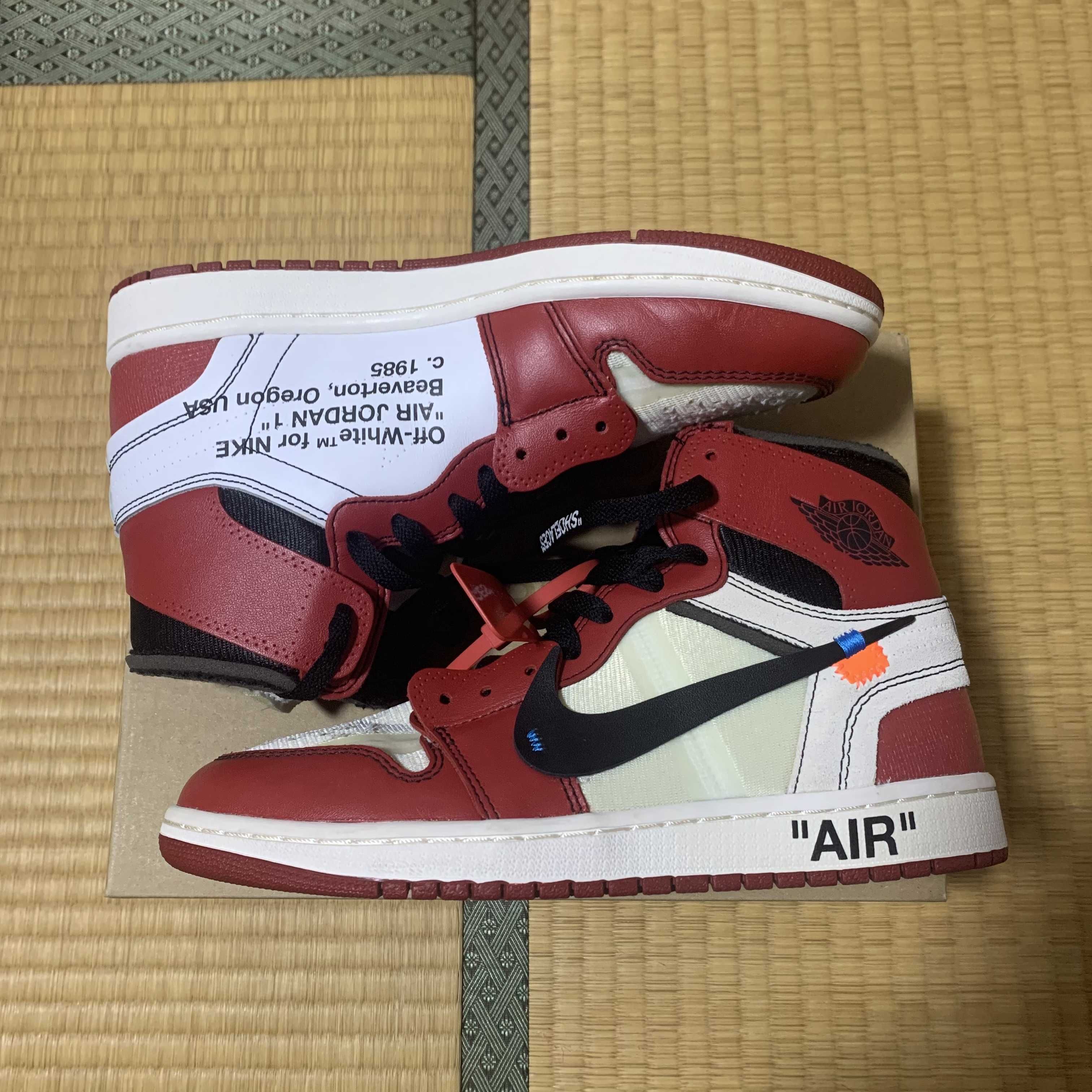 Off-White × Nike Air Jordan 1 Retro High The Ten "Chicago"
