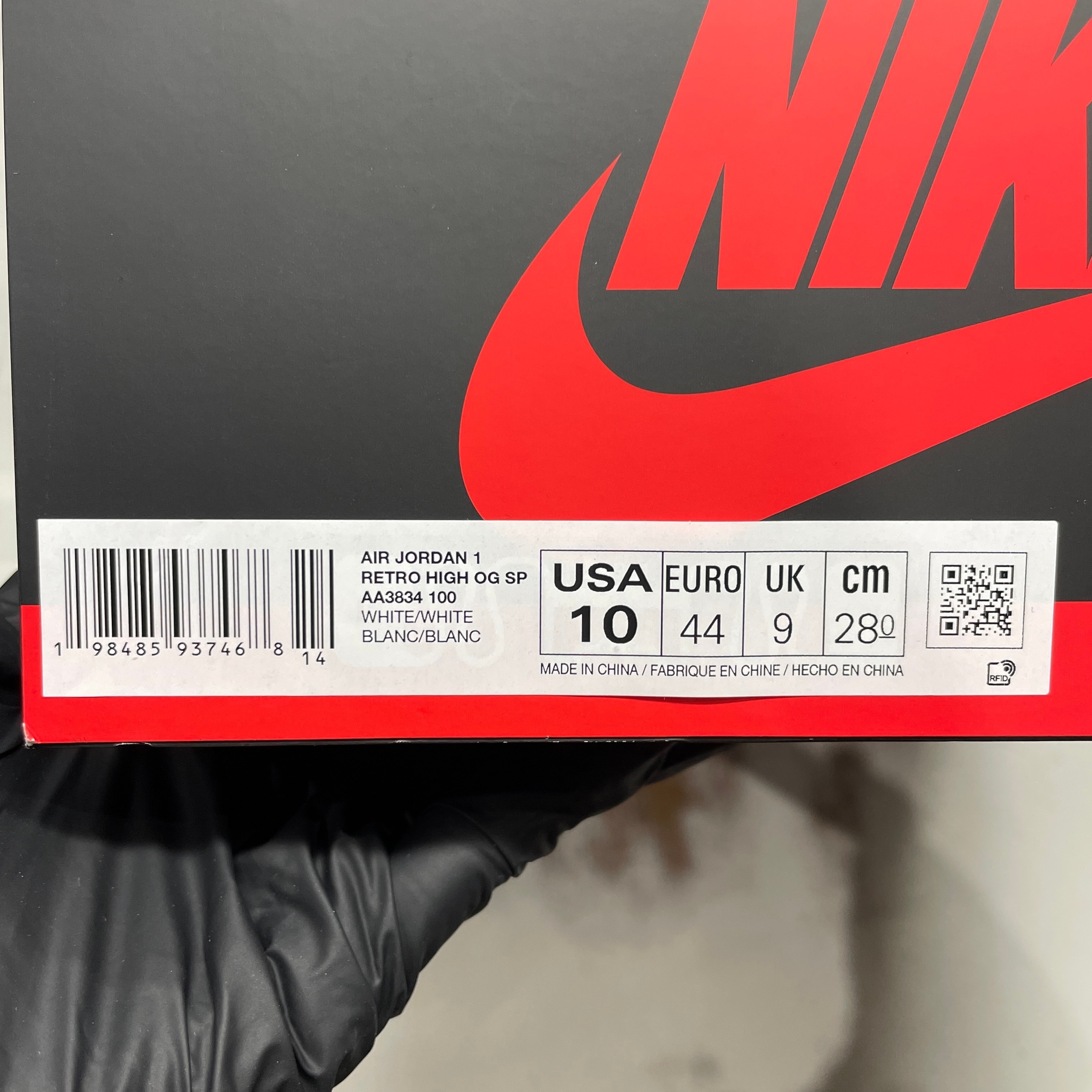 Virgil Abloh Archive (V.A.A.) × Nike Air Jordan 1 Retro High OG "Alaska"