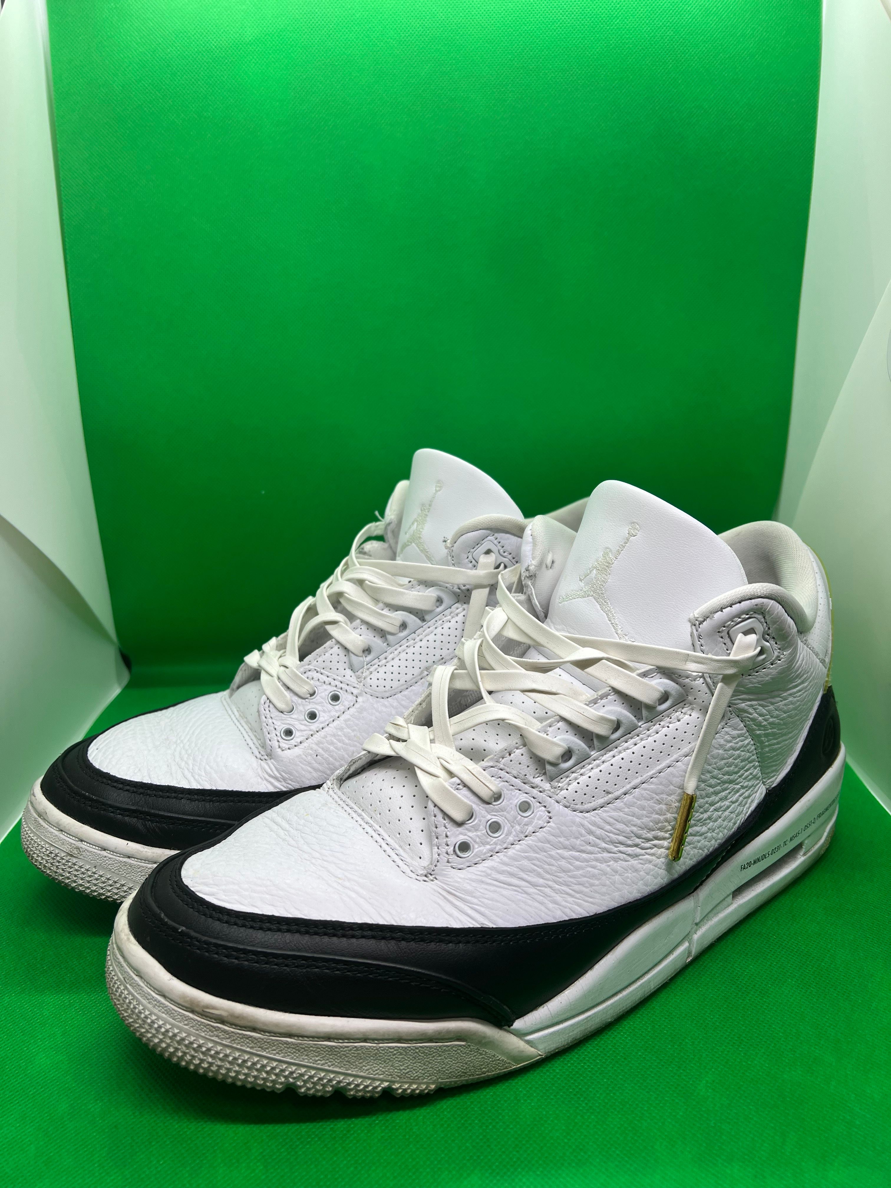 Fragment × Nike Air Jordan 3 "White/Black"