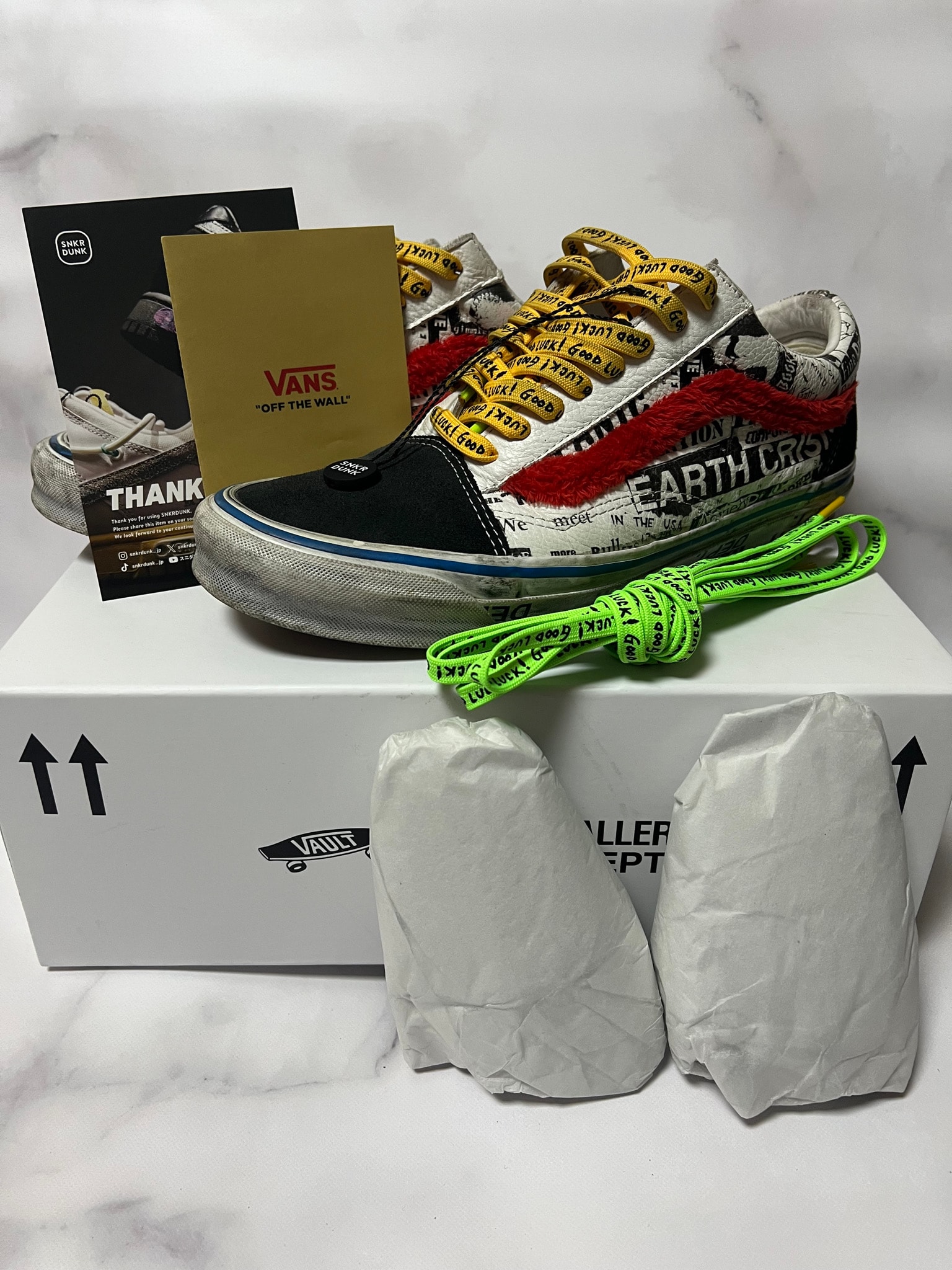 GALLERY DEPT. × Vans Old Skool "Good Luck"