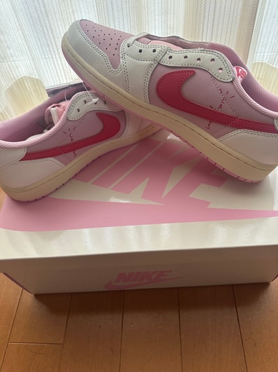 Travis Scott × Nike Air Jordan 1 Retro Low OG "Sail/Tropical Pink"