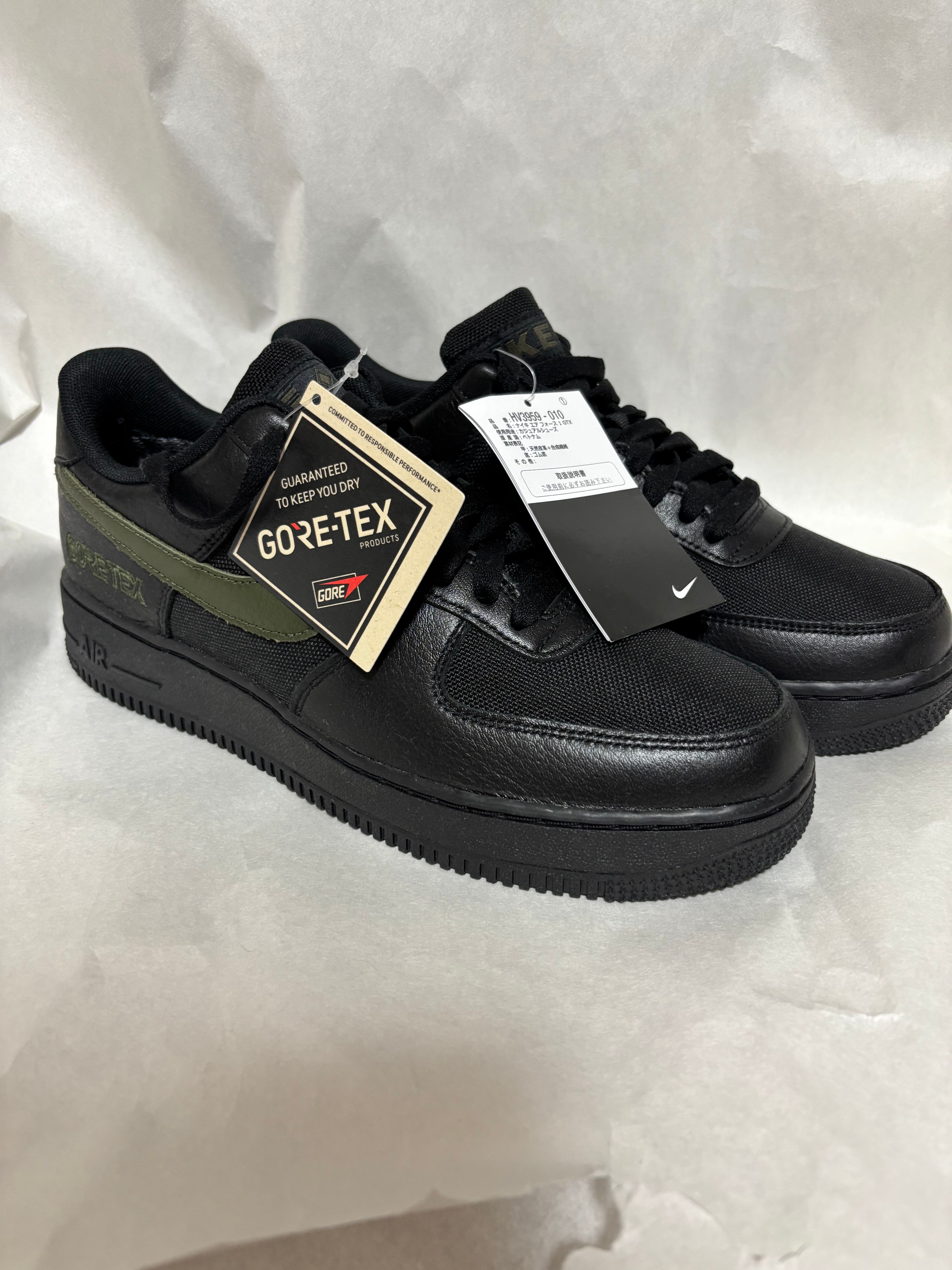 Nike Air Force 1 Low GORE-TEX "Black/Cargo Khaki"