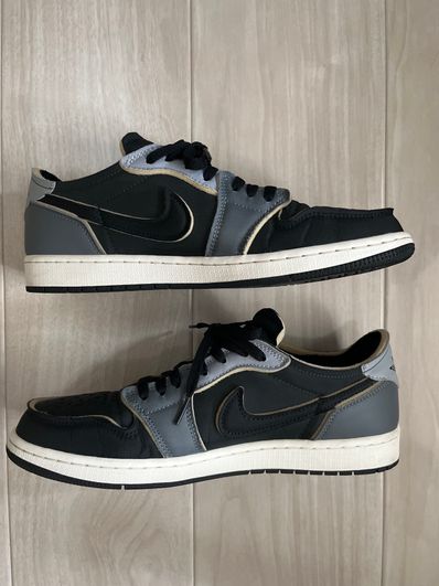 Nike Air Jordan 1 Low OG EX "Black and Smoke Grey"