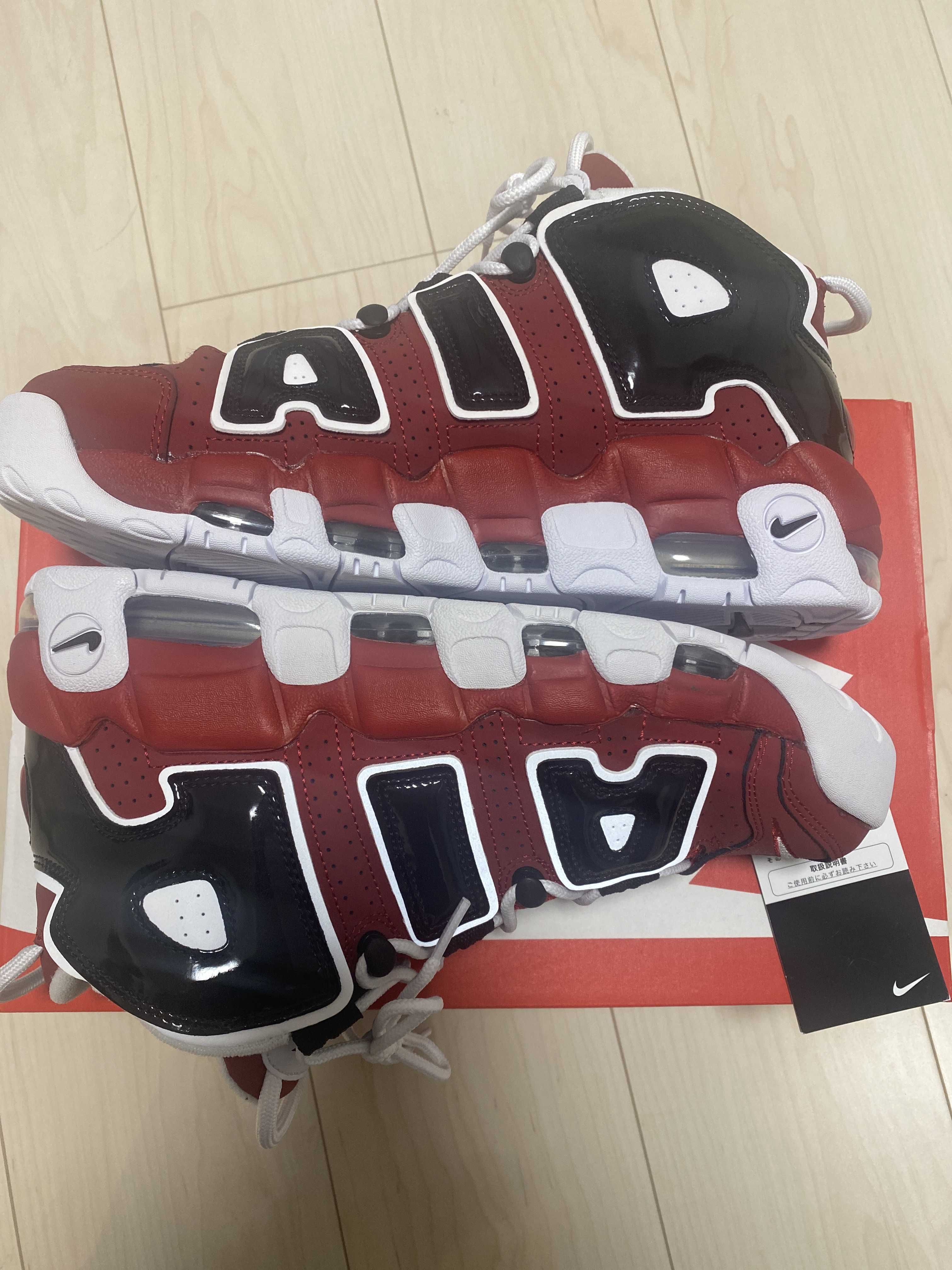 Nike Air More Uptempo ’96 "Black and Varsity Red" (2021)