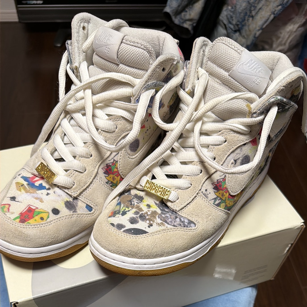 Supreme × Nike SB Dunk High "Rammellzee"