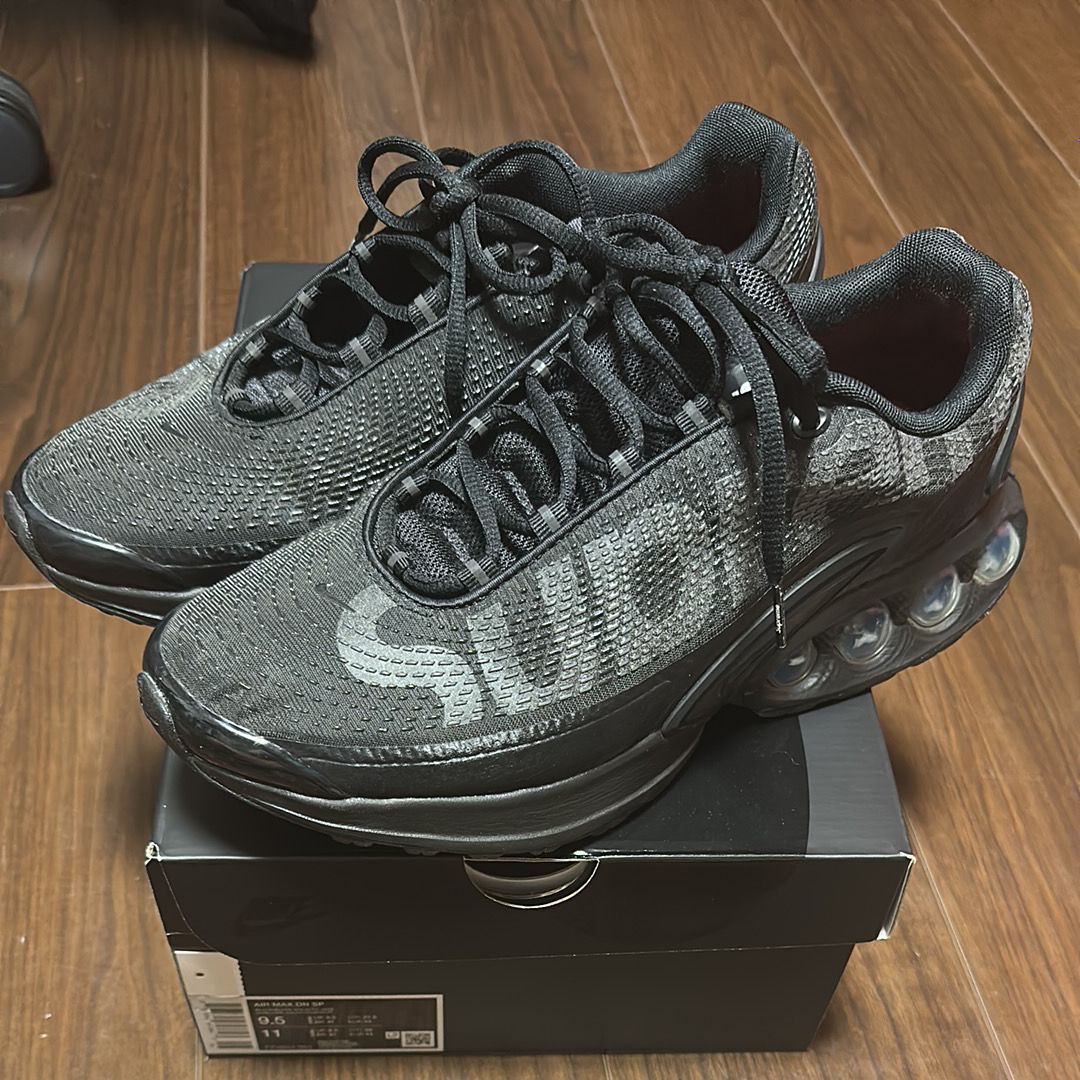 Supreme × Nike Air Max DN "Black/Galactic Jade"