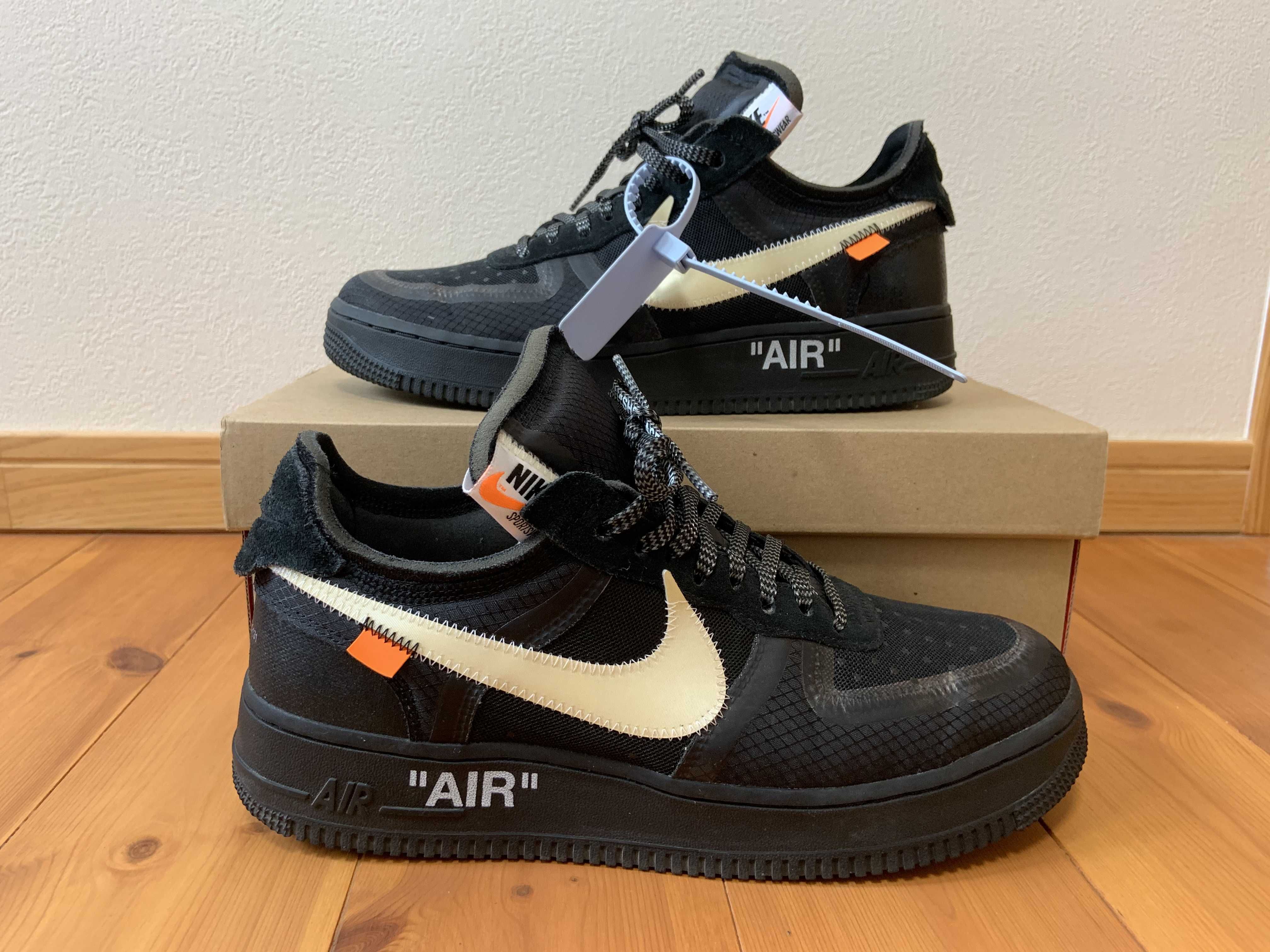 Off-White × Nike Air Force 1 Low "Black"