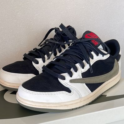 Travis Scott × Nike Women's Air Jordan 1 Low OG "Medium Olive"