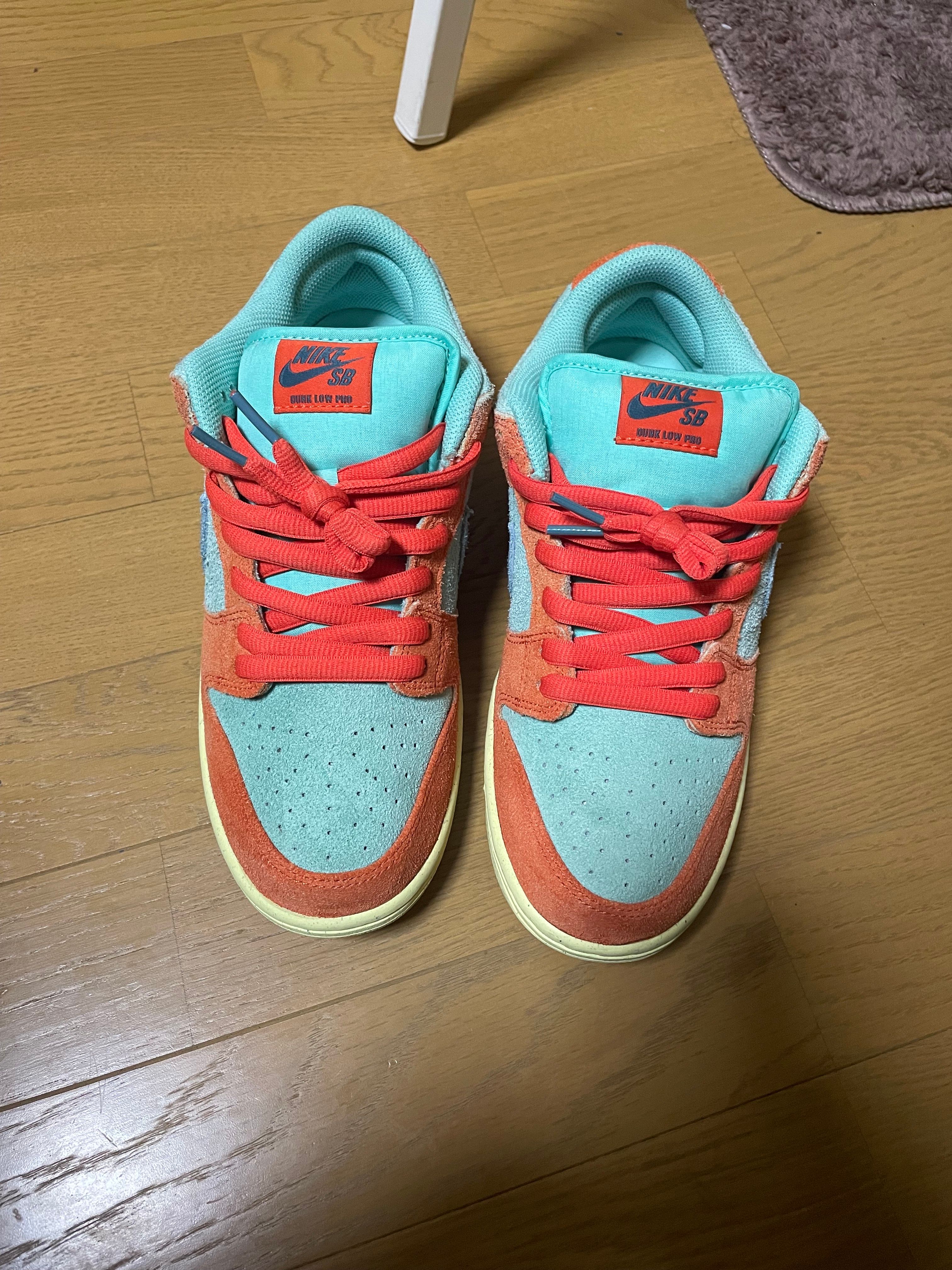 Nike SB Dunk Low Pro PRM "Orange and Emerald Rise"