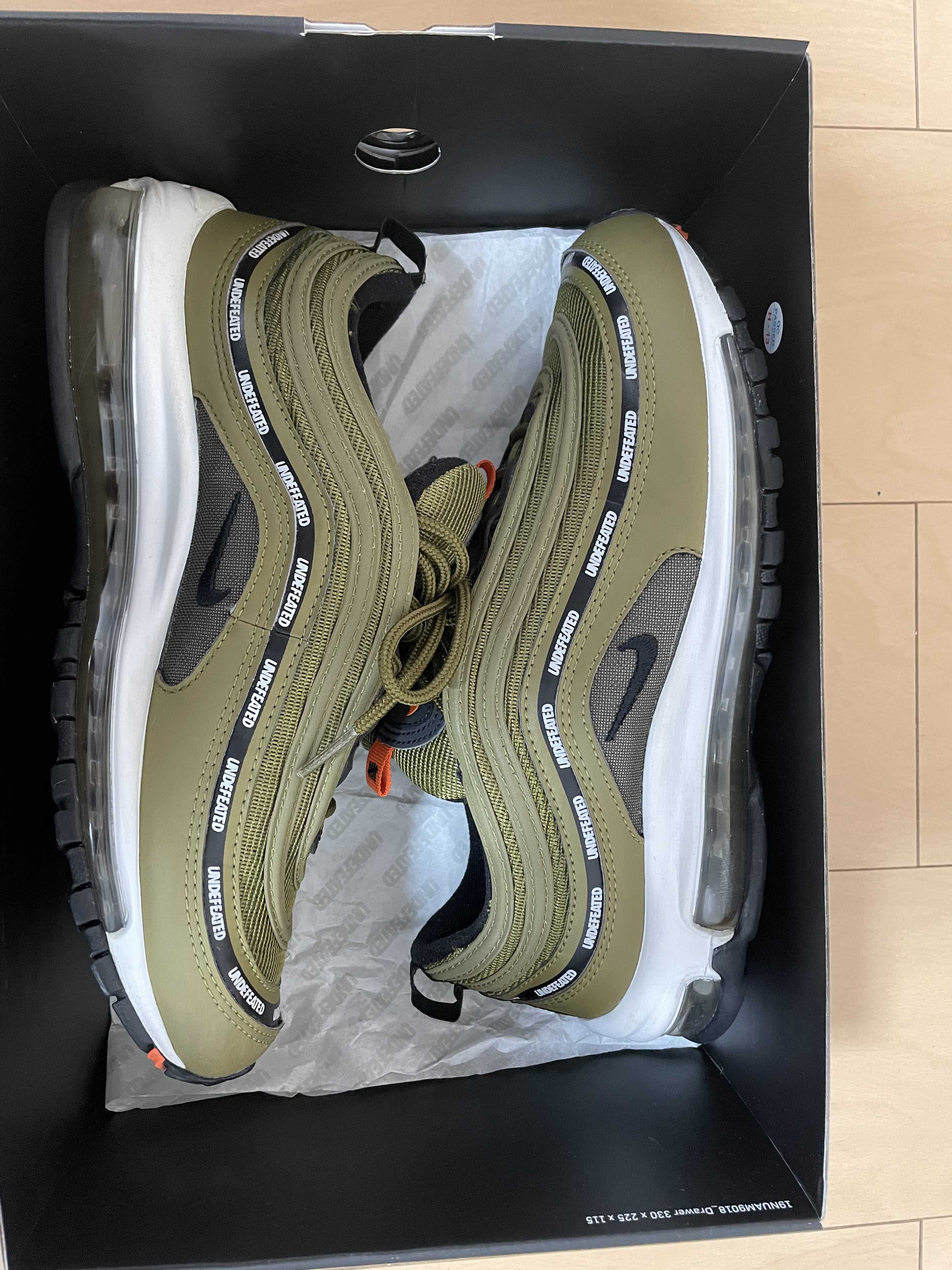 UNDEFEATED × Nike Air Max 97 "Olive"