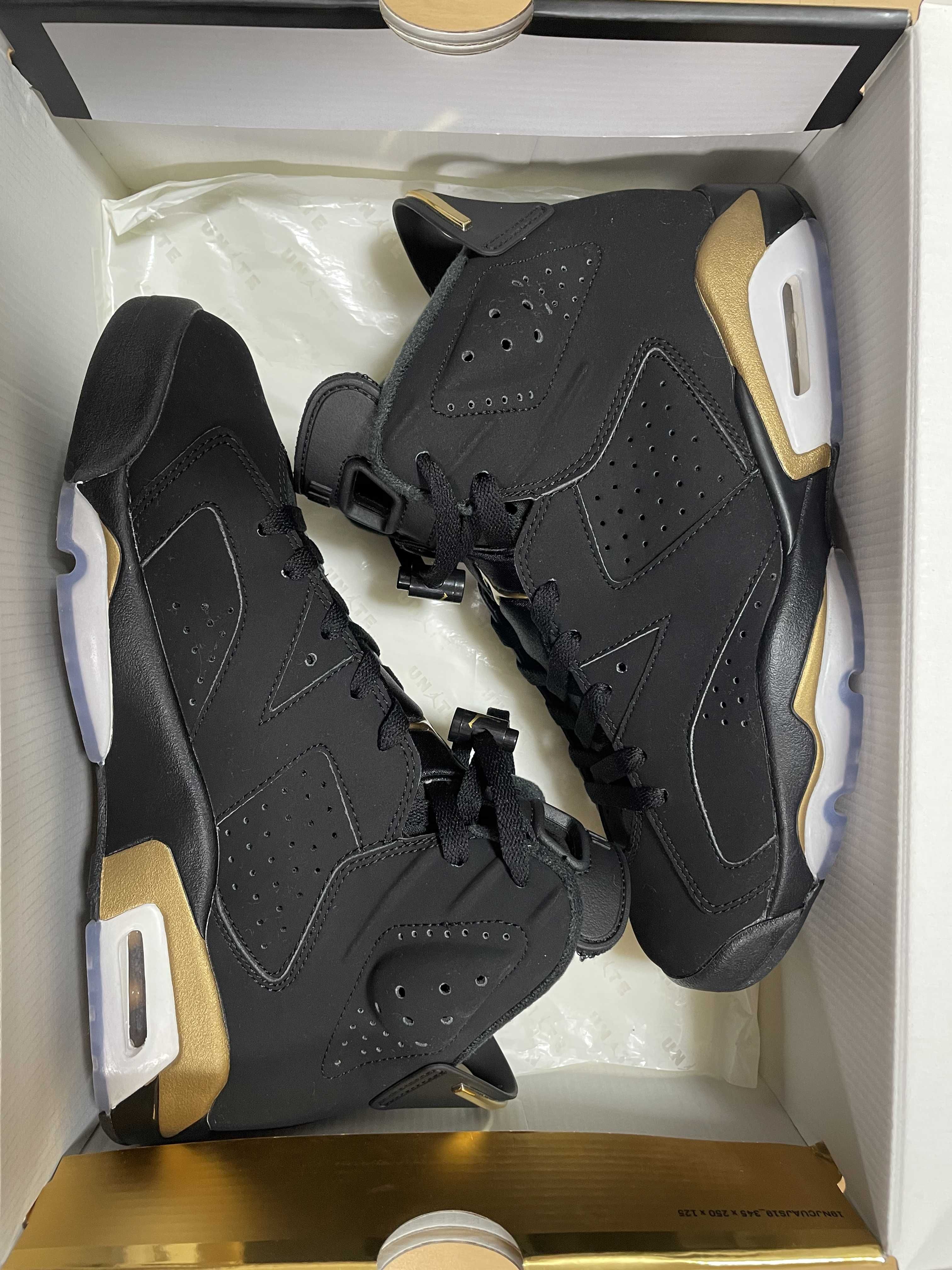 Nike Air Jordan 6 DMP "Black/Metallic Gold" (2020)  