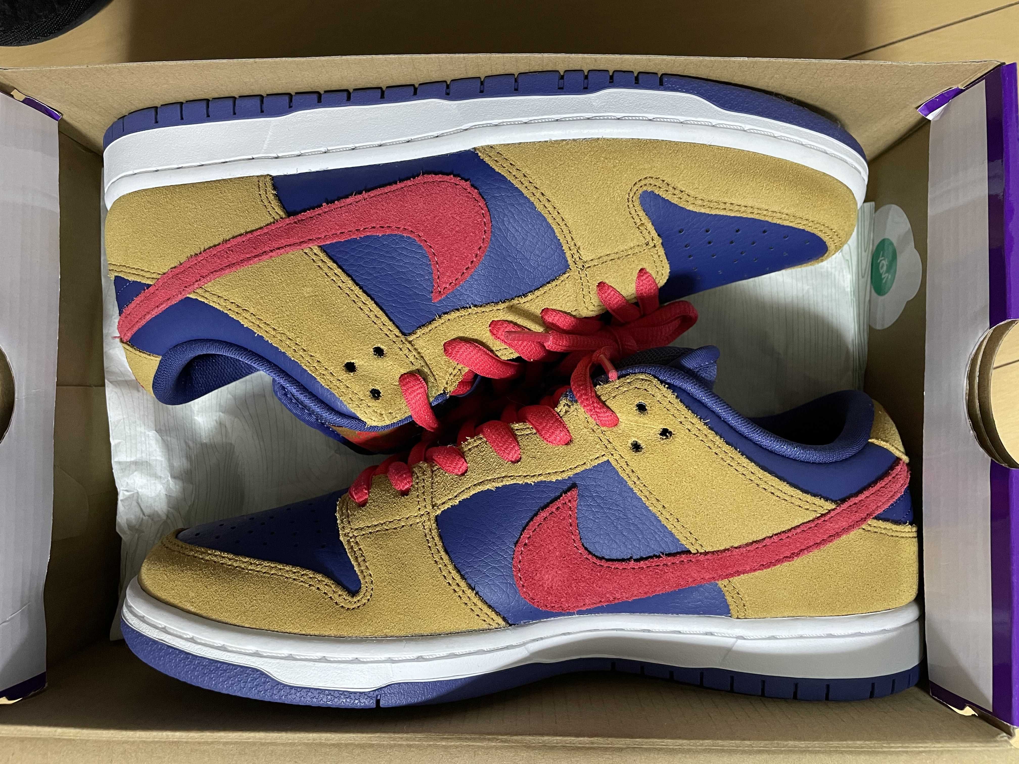 Nike SB Dunk Low Pro "Wheat and Purple"