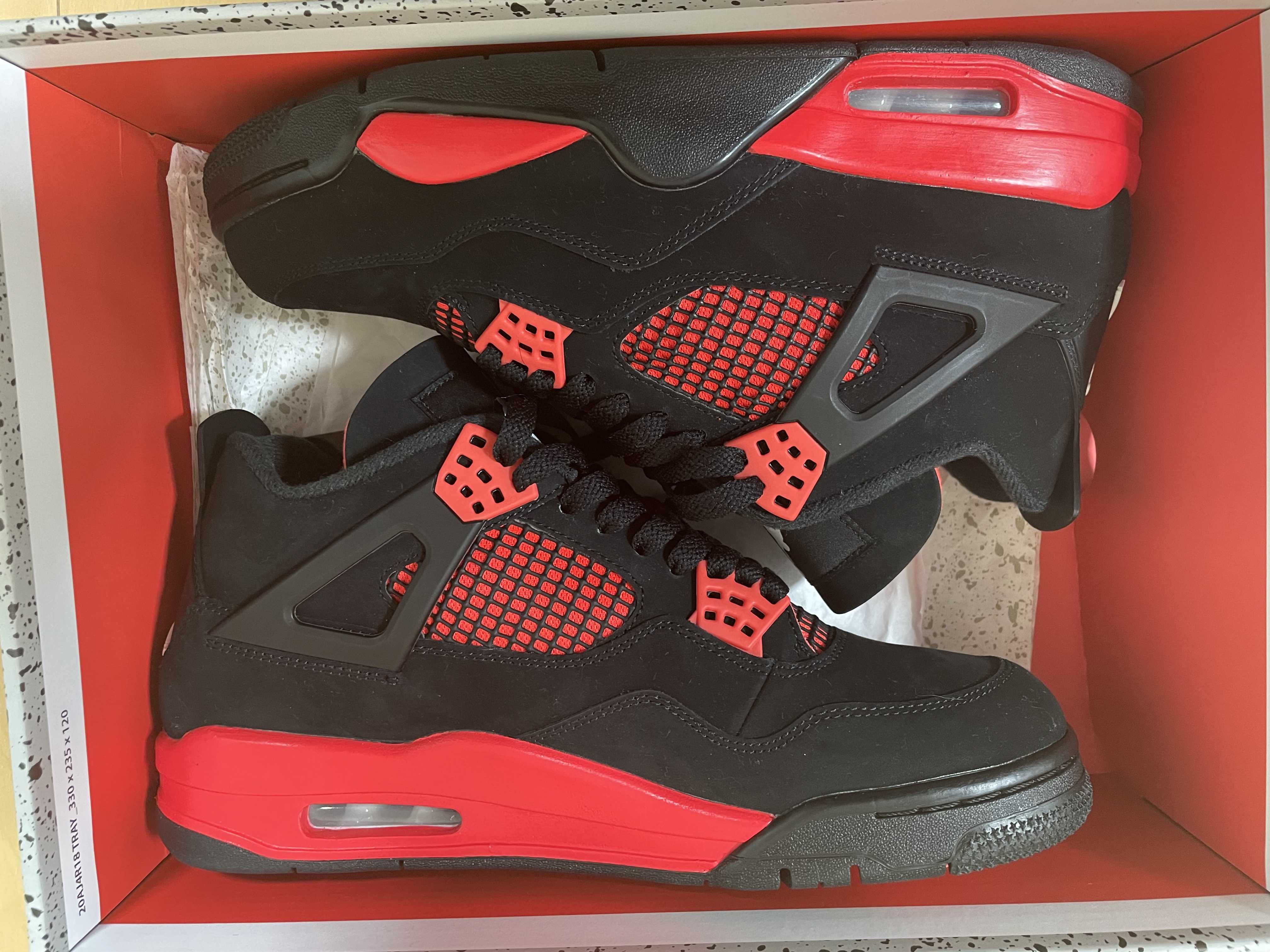 Nike Air Jordan 4 "Red Thunder/Crimson"
