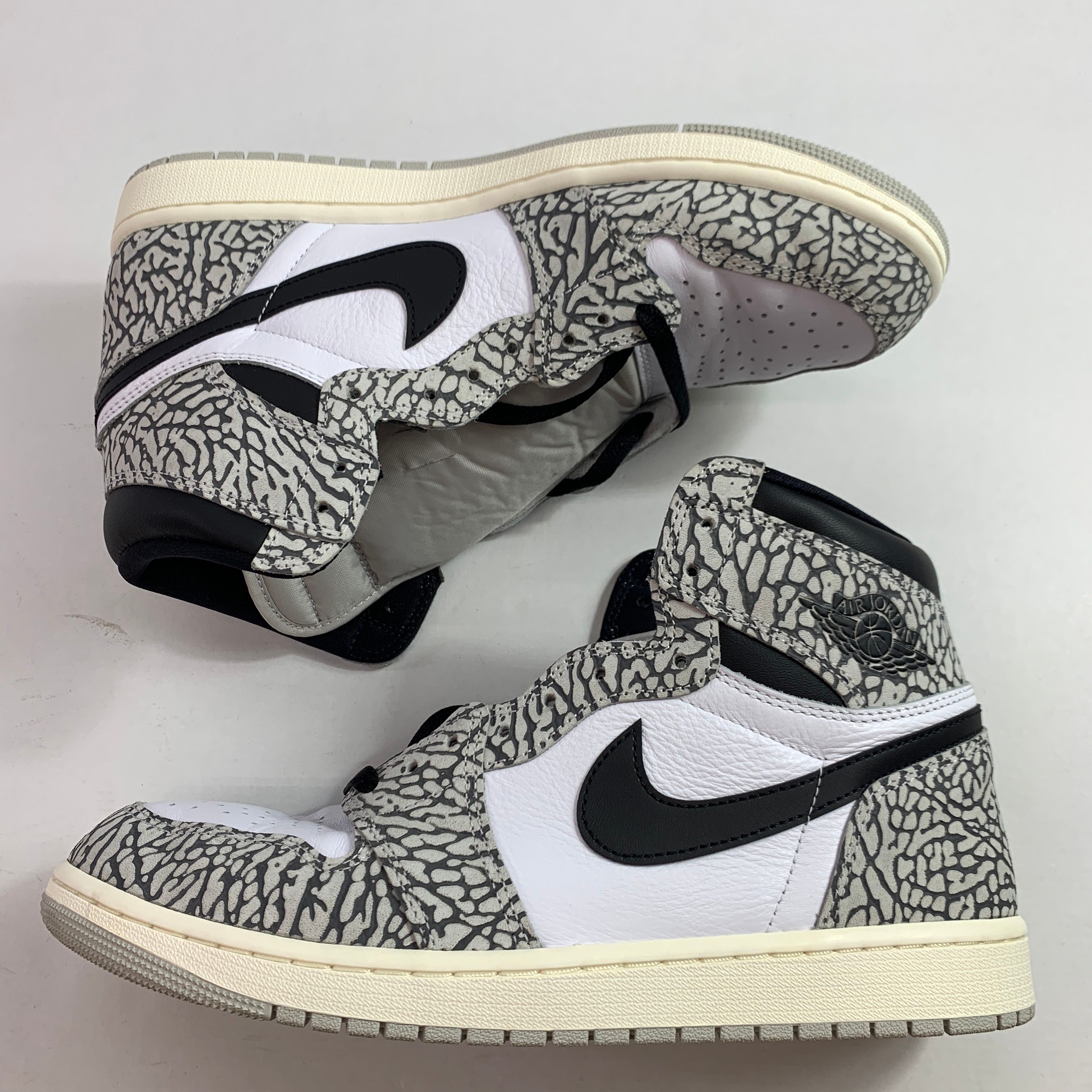 Nike Air Jordan 1 High OG "White Cement/Safari"