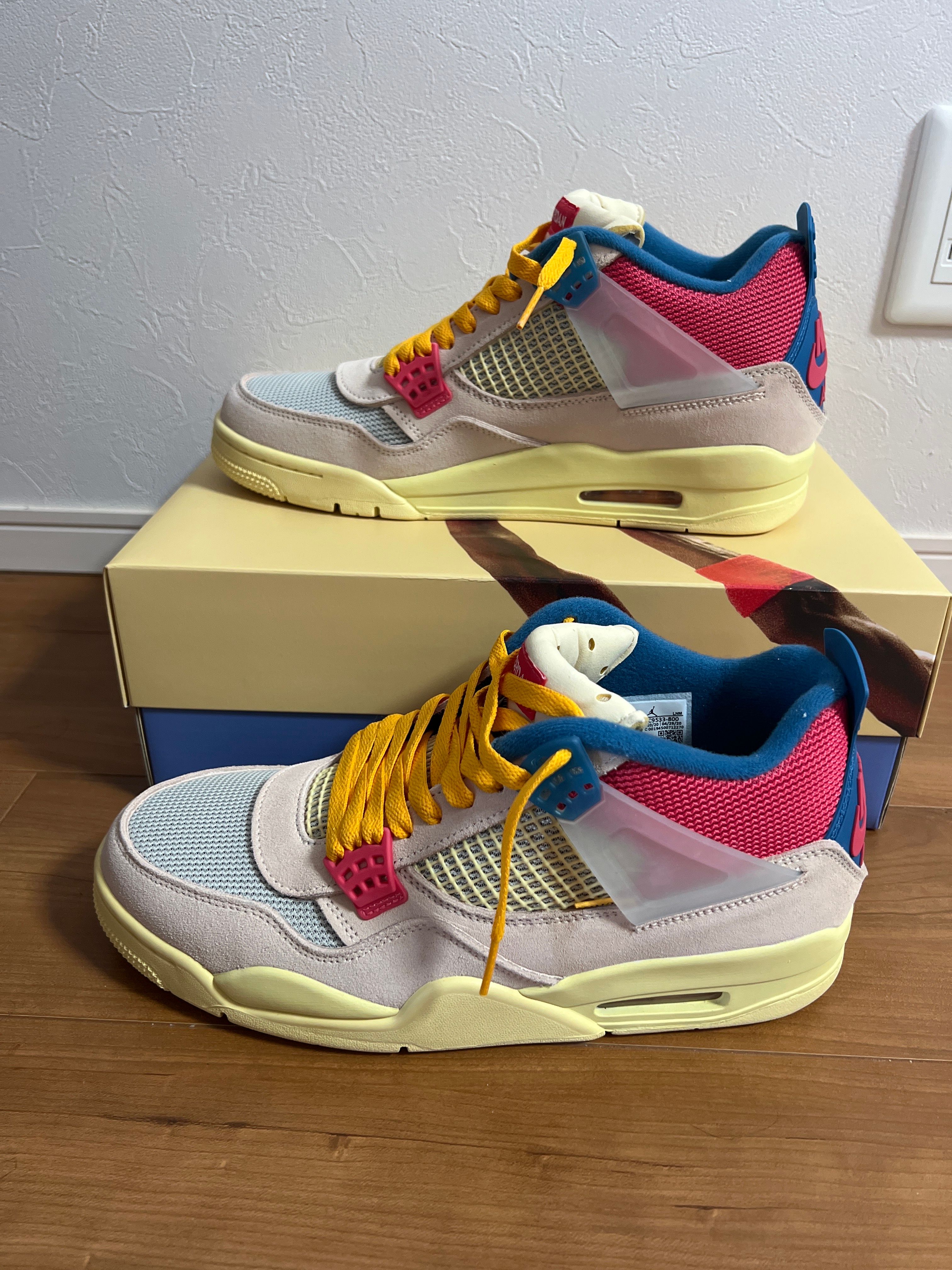 UNION × Nike Air Jordan 4 SP "Guava Ice/Light Fusion Red"