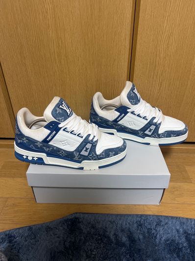 Louis Vuitton Trainer Line Sneakers "Marine"