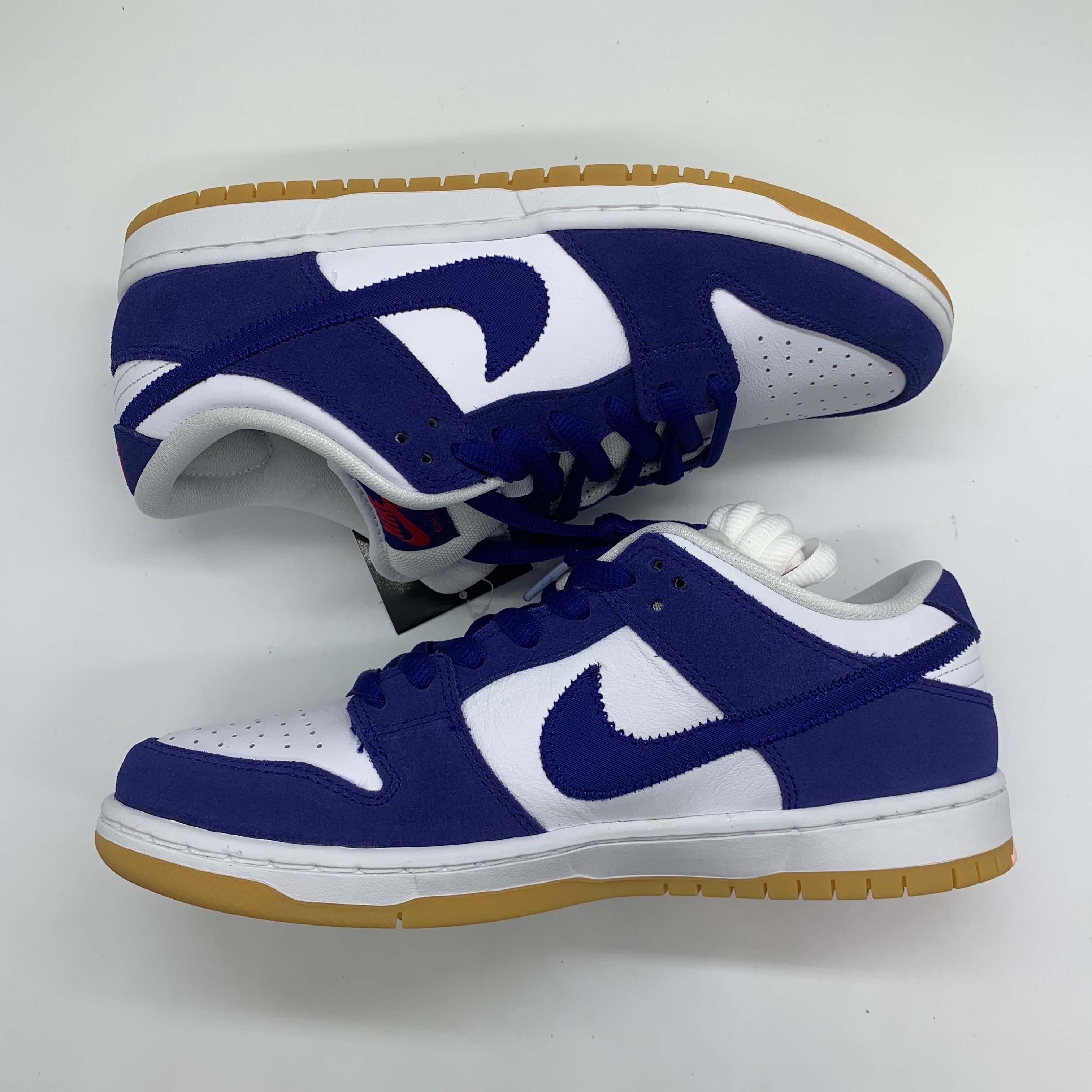 Nike SB Dunk Low "Los Angeles Dodgers/Deep Royal Blue"