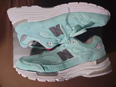 KITH × New Balance 992 Kithmas "Teal/Gray"
