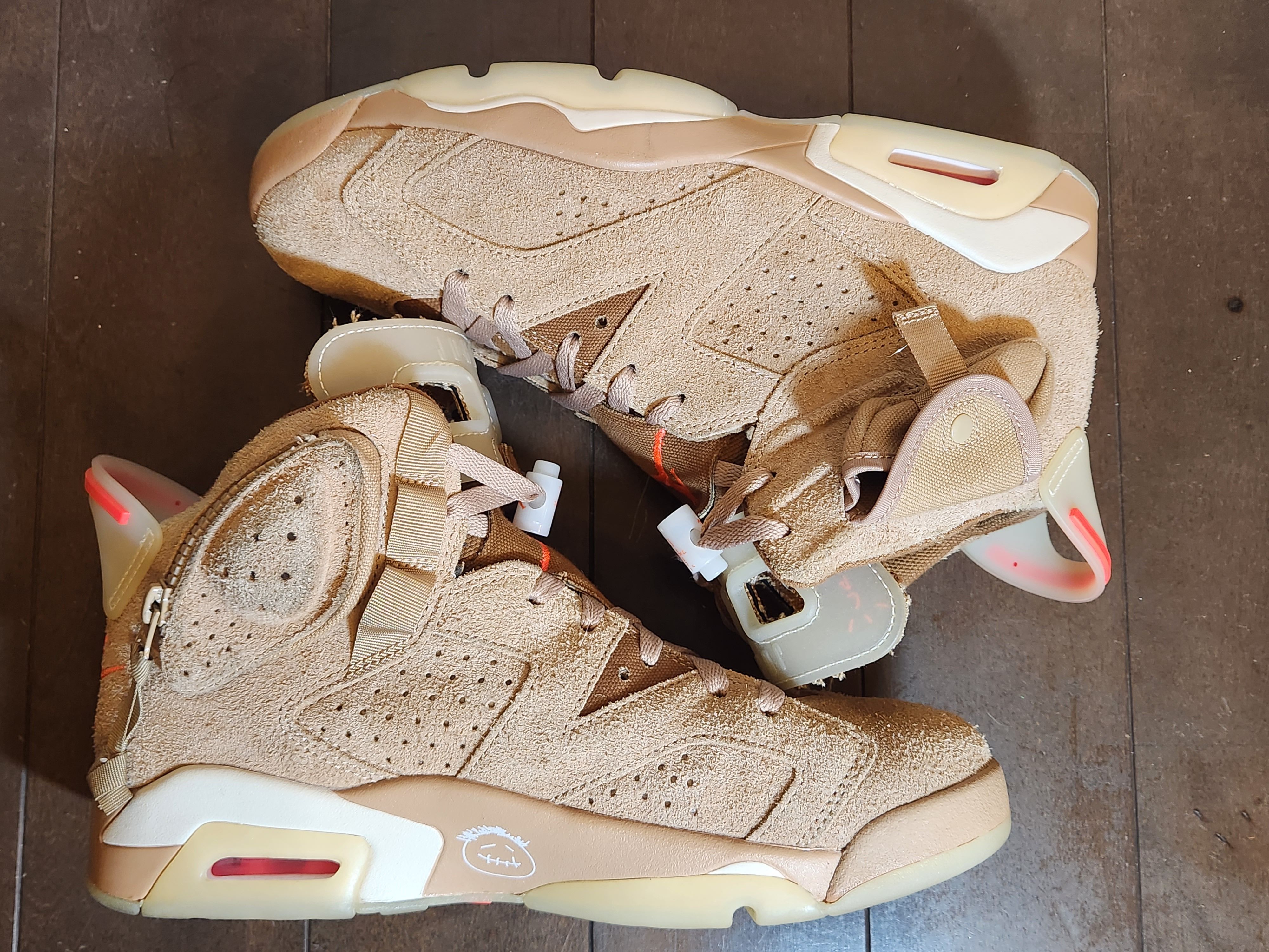 Travis Scott × Nike Air Jordan 6 "British Khaki"
