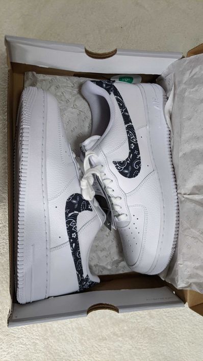 Nike Women's Air Force 1 Low '07 Essential "Black Paisley"