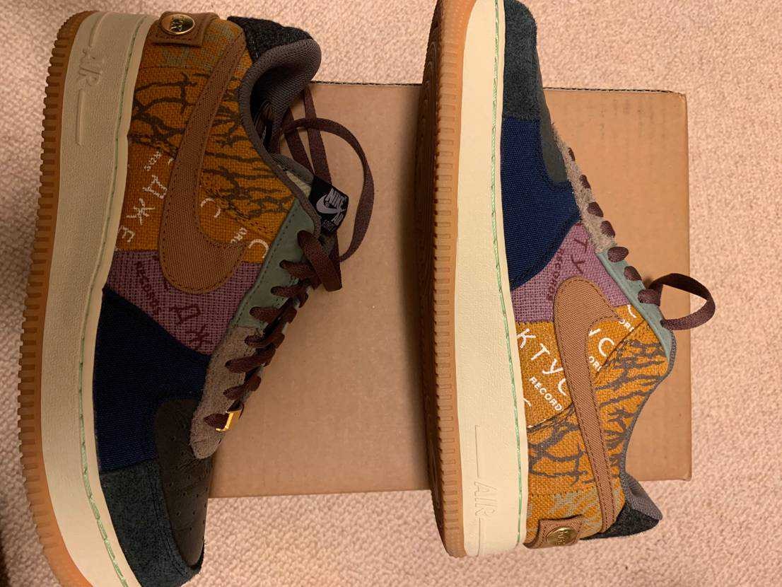 Travis Scott × Nike Air Force 1 Low Cactus Jack "Multi Color"